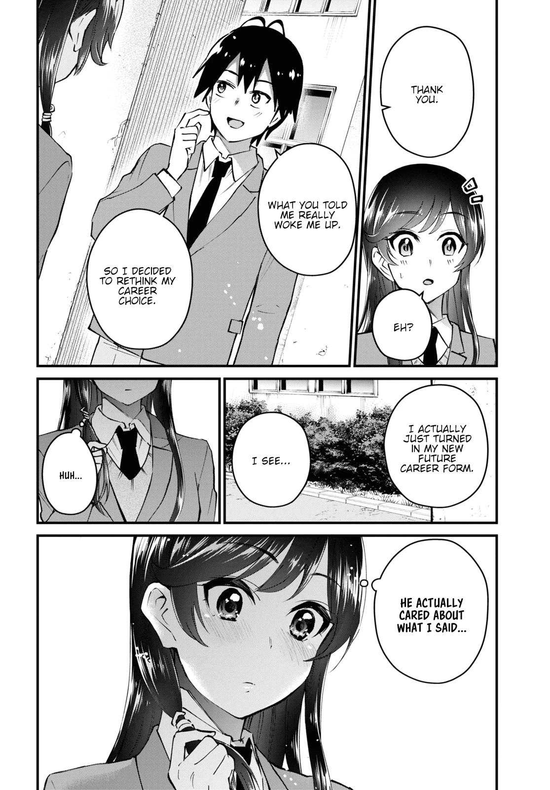 Hajimete no Gal Chapter 124 page 4 - Chapter 124