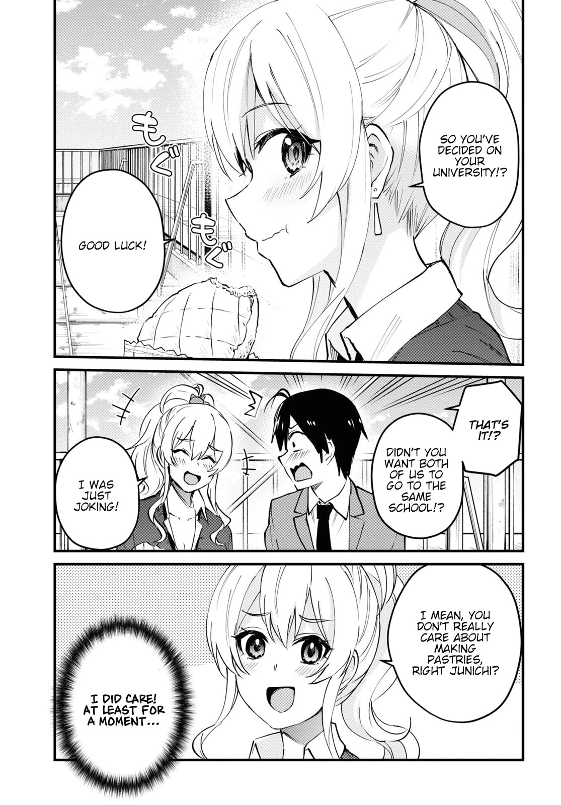 Hajimete no Gal Chapter 124 page 9 - Chapter 124