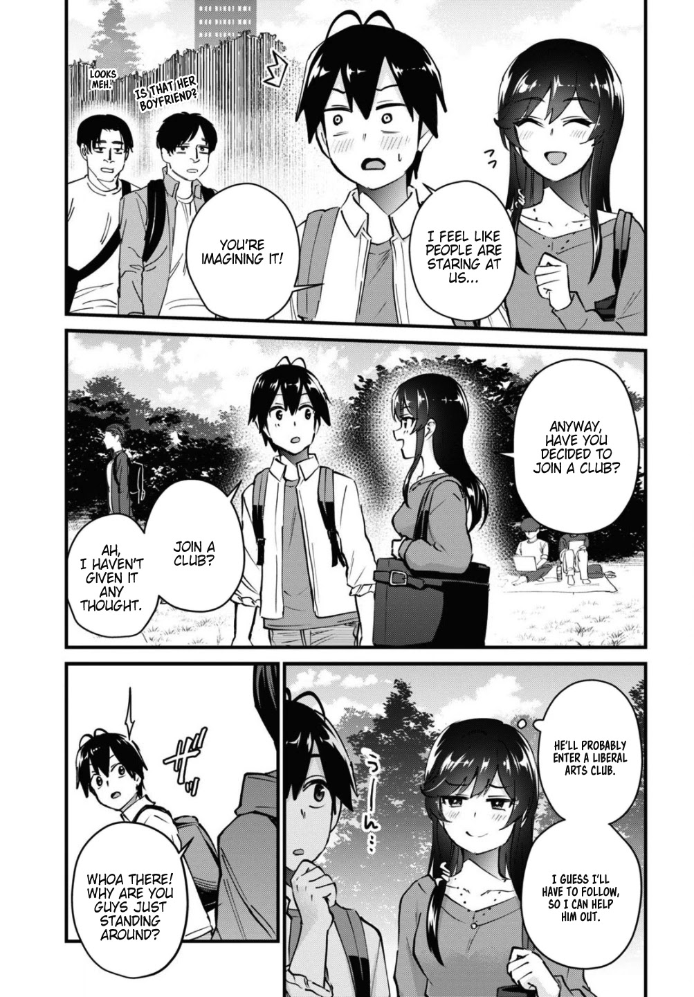 Hajimete no Gal Chapter 127 page 10 - Chapter 127: The First University
