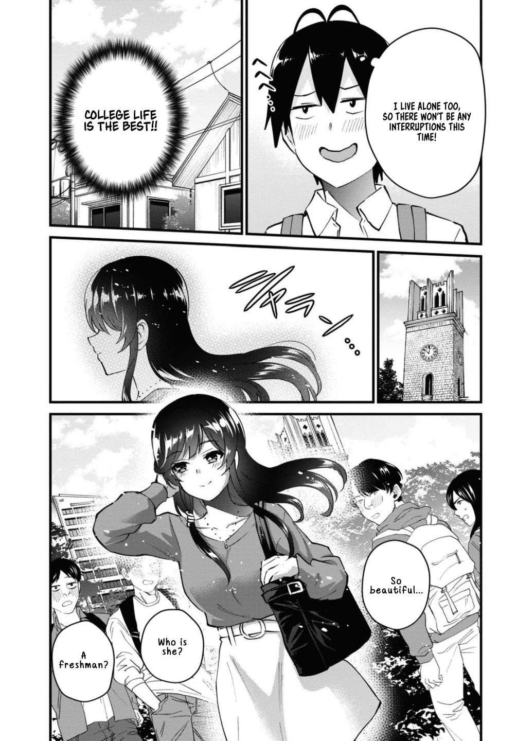 Hajimete no Gal Chapter 127 page 8 - Chapter 127: The First University