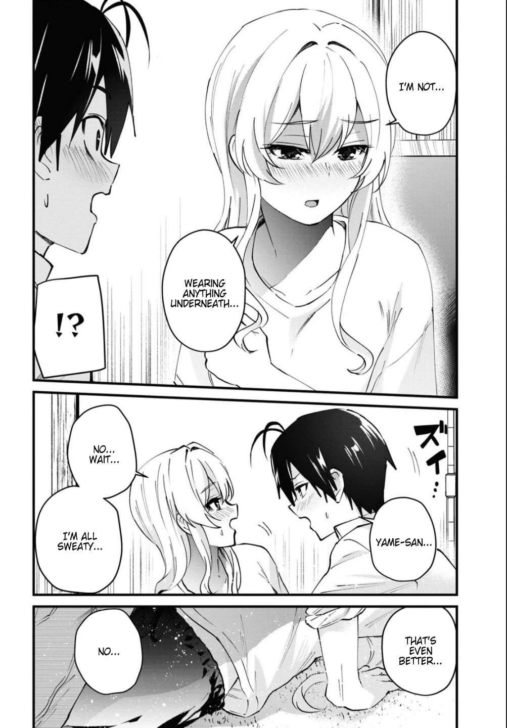 Hajimete no Gal Chapter 128 page 14 - Chapter 128: The First Pretend Living Together