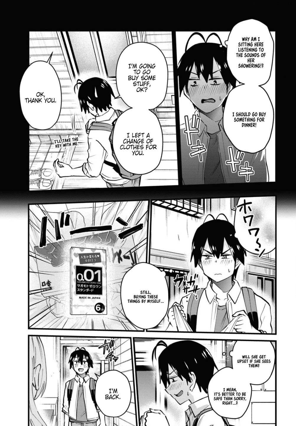 Hajimete no Gal Chapter 128 page 3 - Chapter 128: The First Pretend Living Together