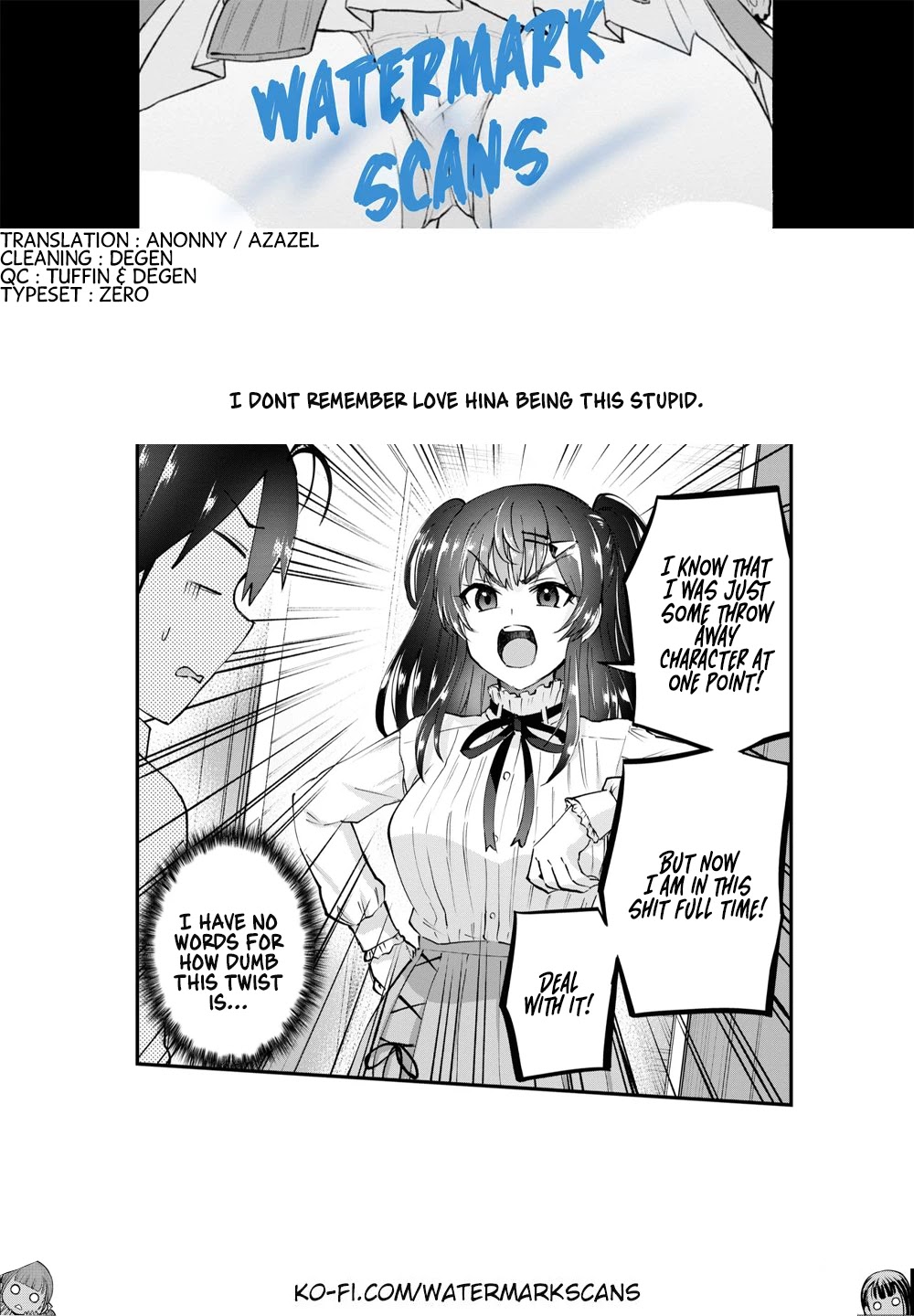 Hajimete no Gal Chapter 130 page 15 - Chapter 130