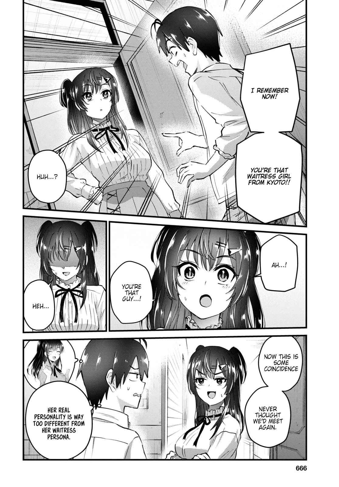 Hajimete no Gal Chapter 130 page 6 - Chapter 130