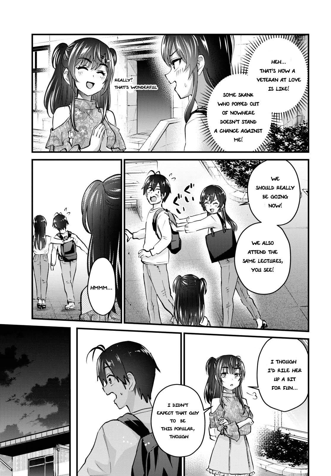 Hajimete no Gal Chapter 132 page 11 - Chapter 132: The First Contact