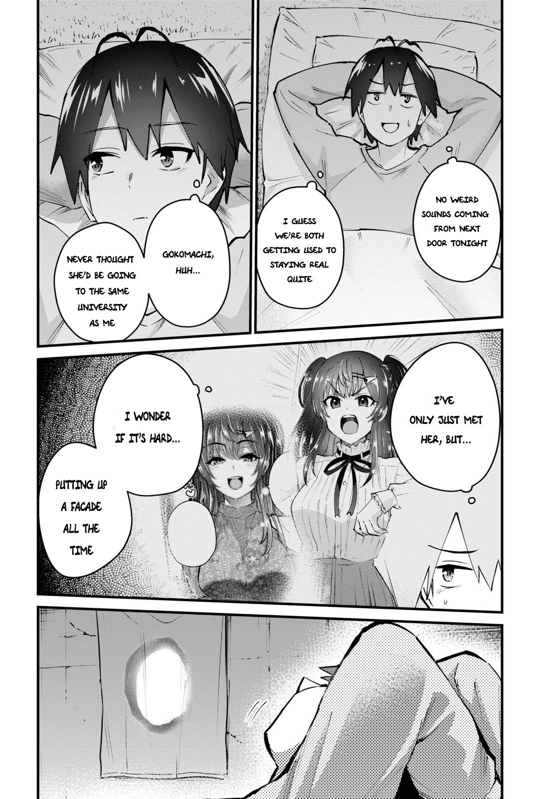 Hajimete no Gal Chapter 132 page 12 - Chapter 132: The First Contact
