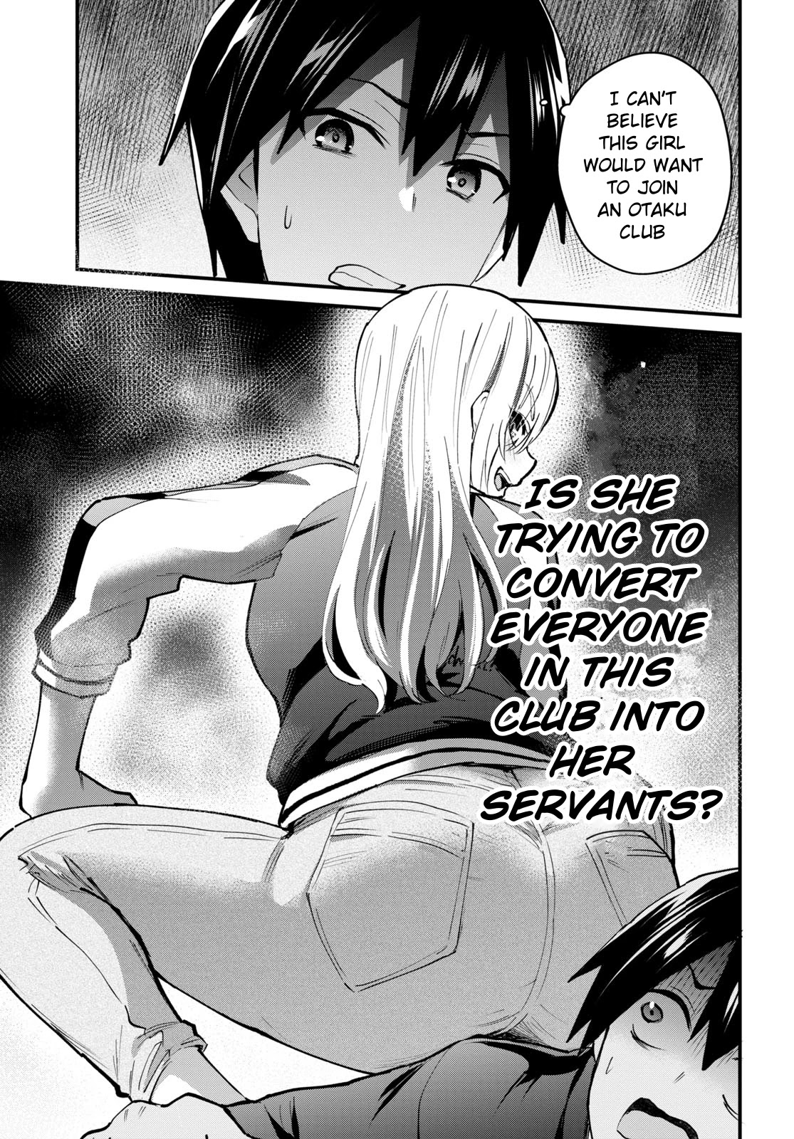 Hajimete no Gal Chapter 133 page 8 - Chapter 133: The First Club Visit