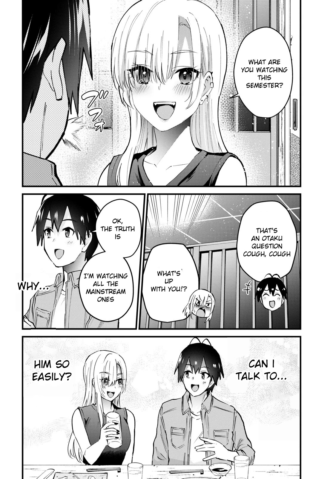 Hajimete no Gal Chapter 134 page 15 - Chapter 134: The First Newcomers