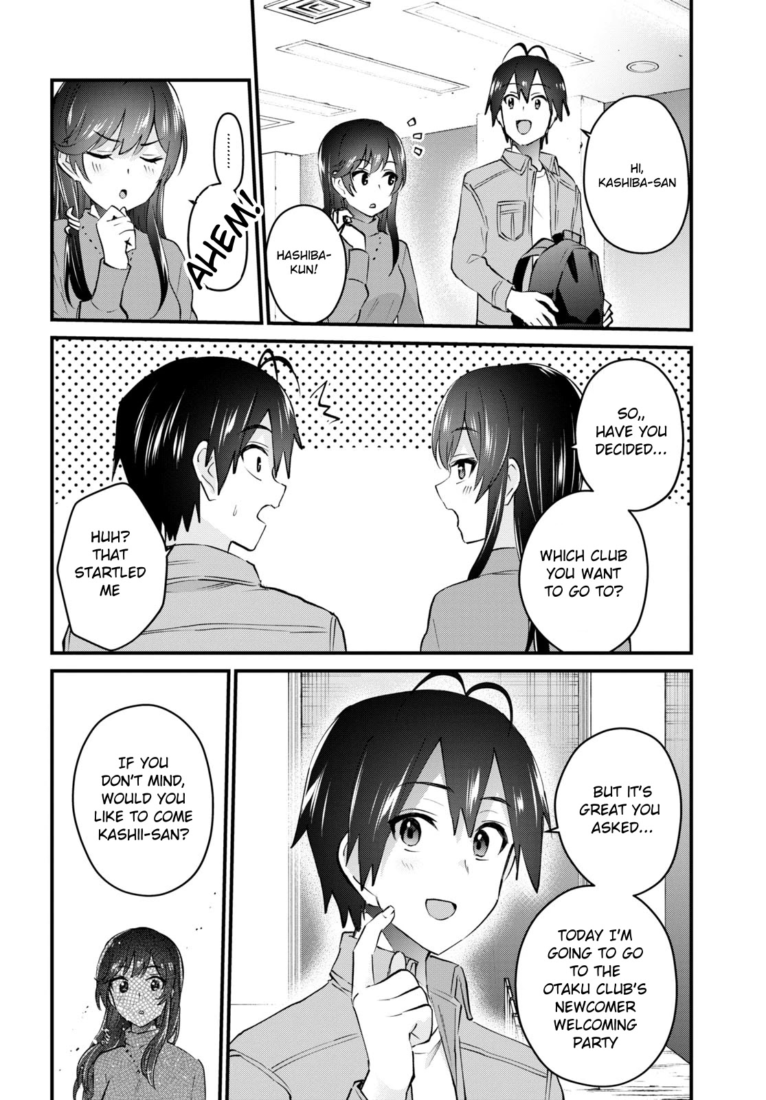 Hajimete no Gal Chapter 134 page 3 - Chapter 134: The First Newcomers