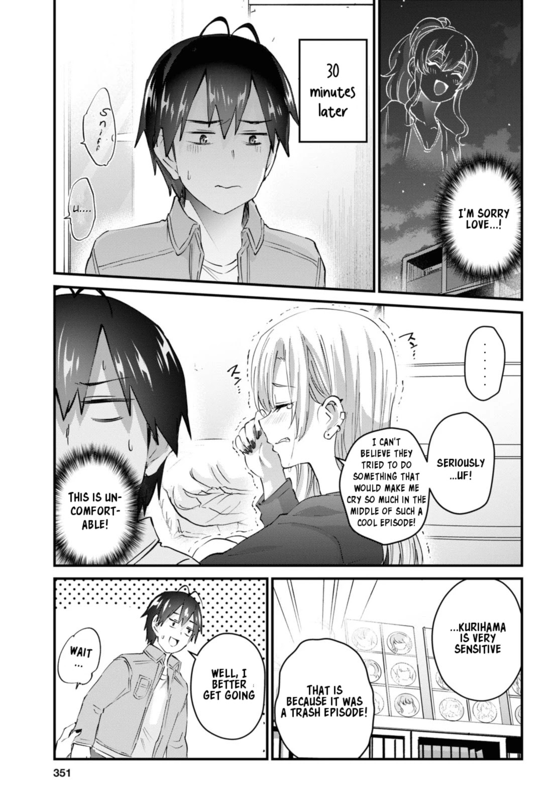 Hajimete no Gal Chapter 135 page 6 - Chapter 135: My First Drink at Home