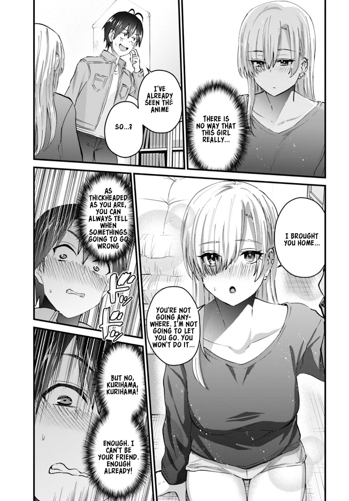 Hajimete no Gal Chapter 135 page 8 - Chapter 135: My First Drink at Home