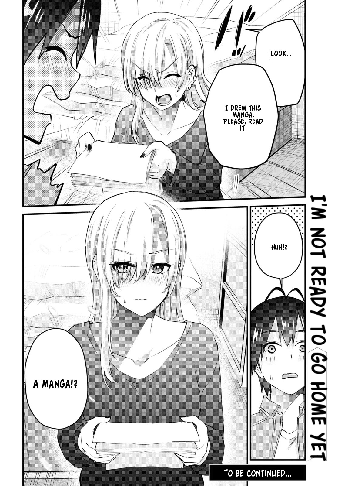 Hajimete no Gal Chapter 135 page 9 - Chapter 135: My First Drink at Home