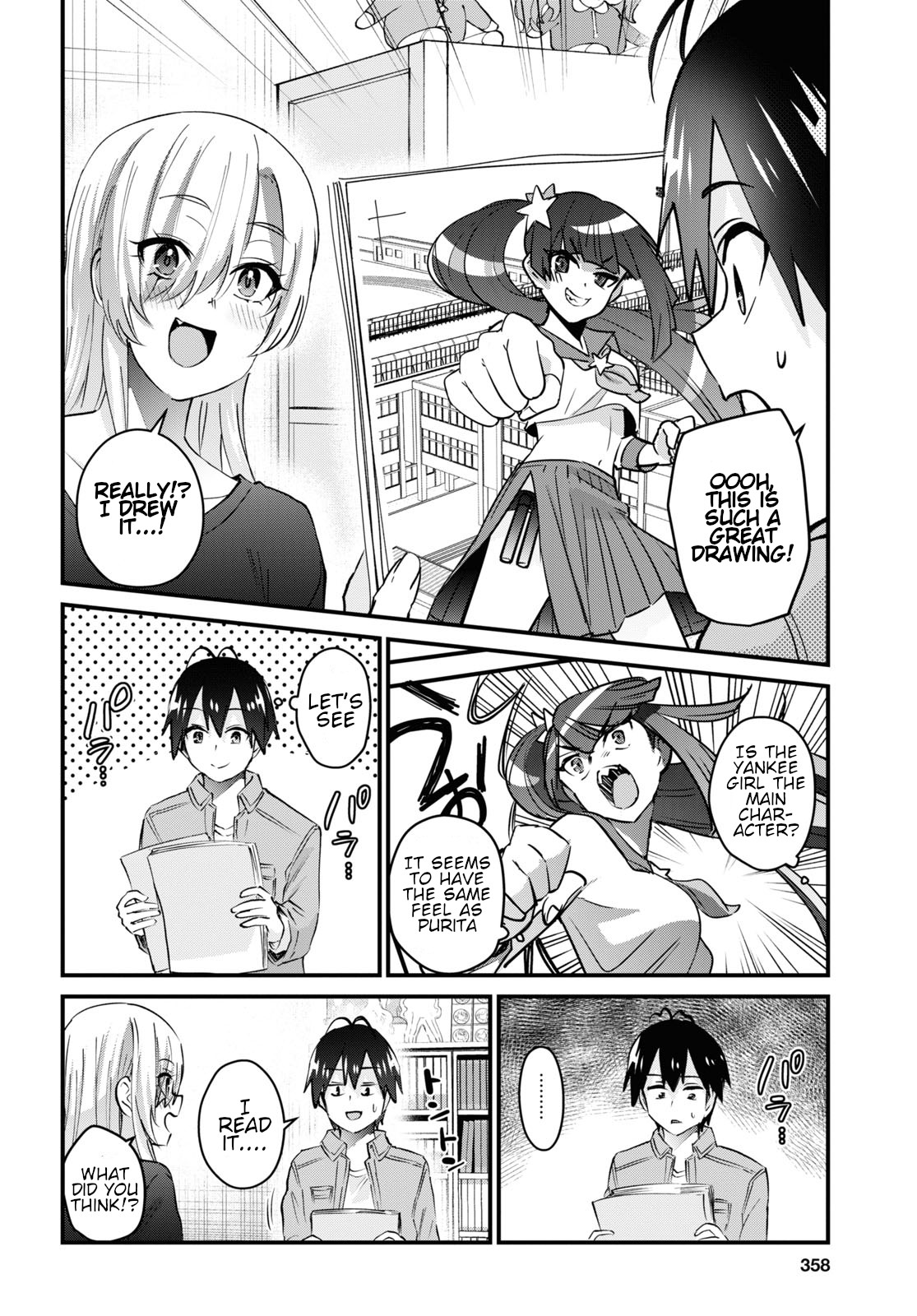Hajimete no Gal Chapter 136 page 3 - Chapter 136: The First Walk