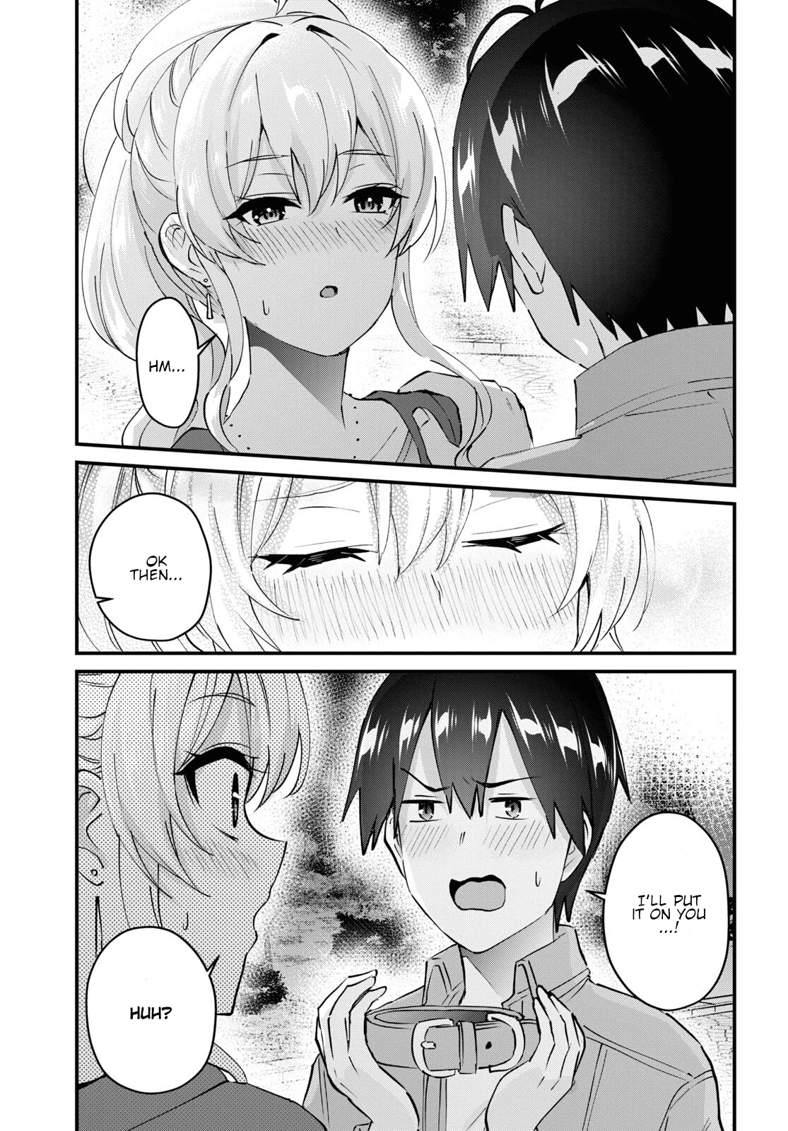 Hajimete no Gal Chapter 137 page 10 - Chapter 137: The First Collar