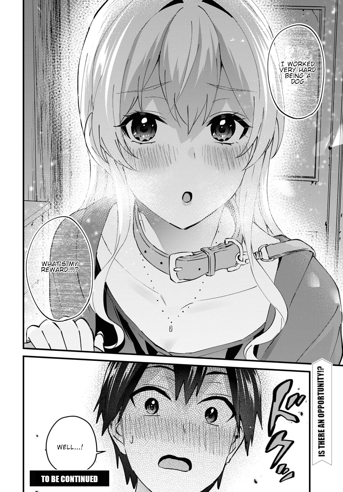Hajimete no Gal Chapter 137 page 18 - Chapter 137: The First Collar