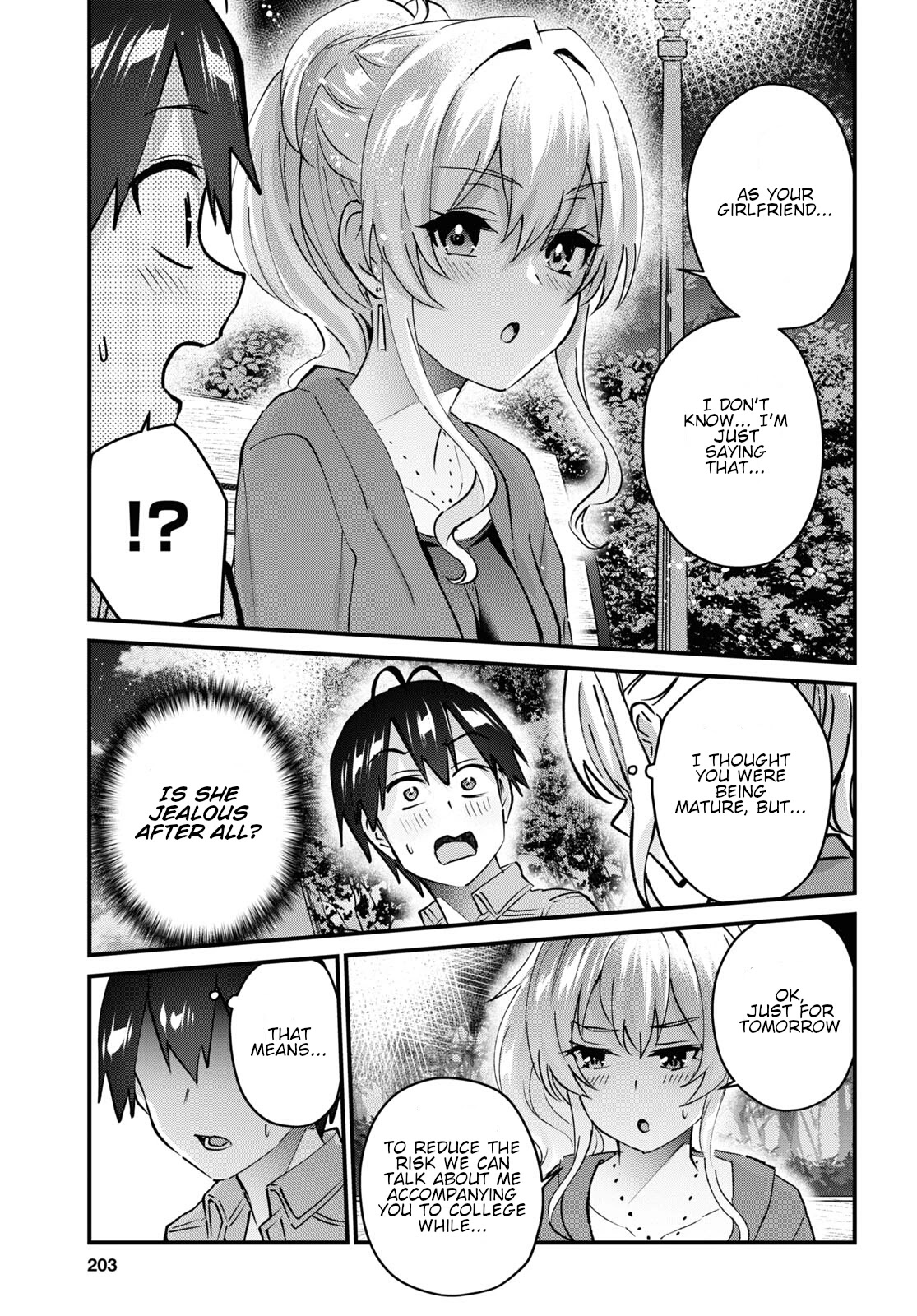 Hajimete no Gal Chapter 137 page 8 - Chapter 137: The First Collar