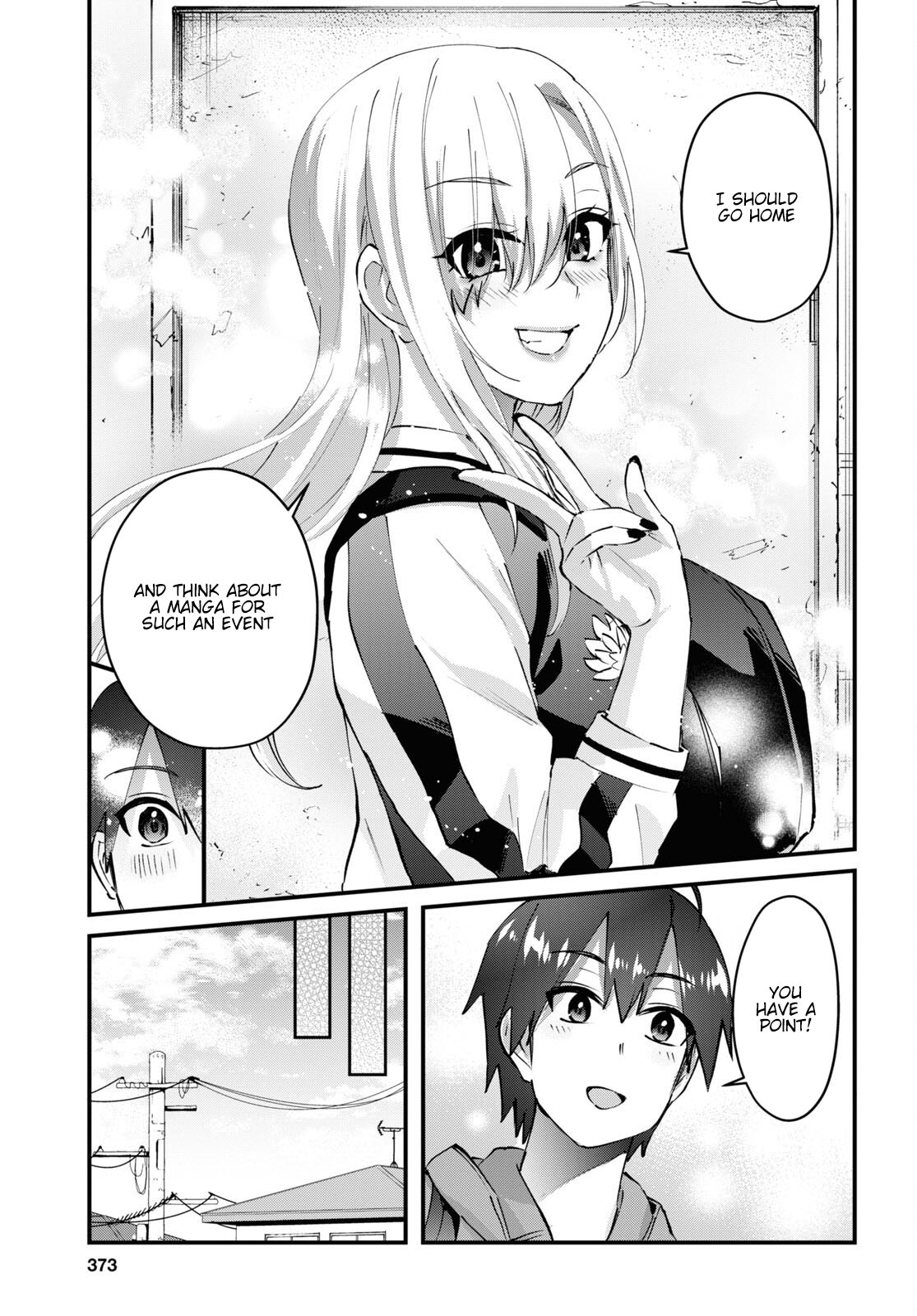 Hajimete no Gal Chapter 141 page 10 - Chapter 141: My First Contribution