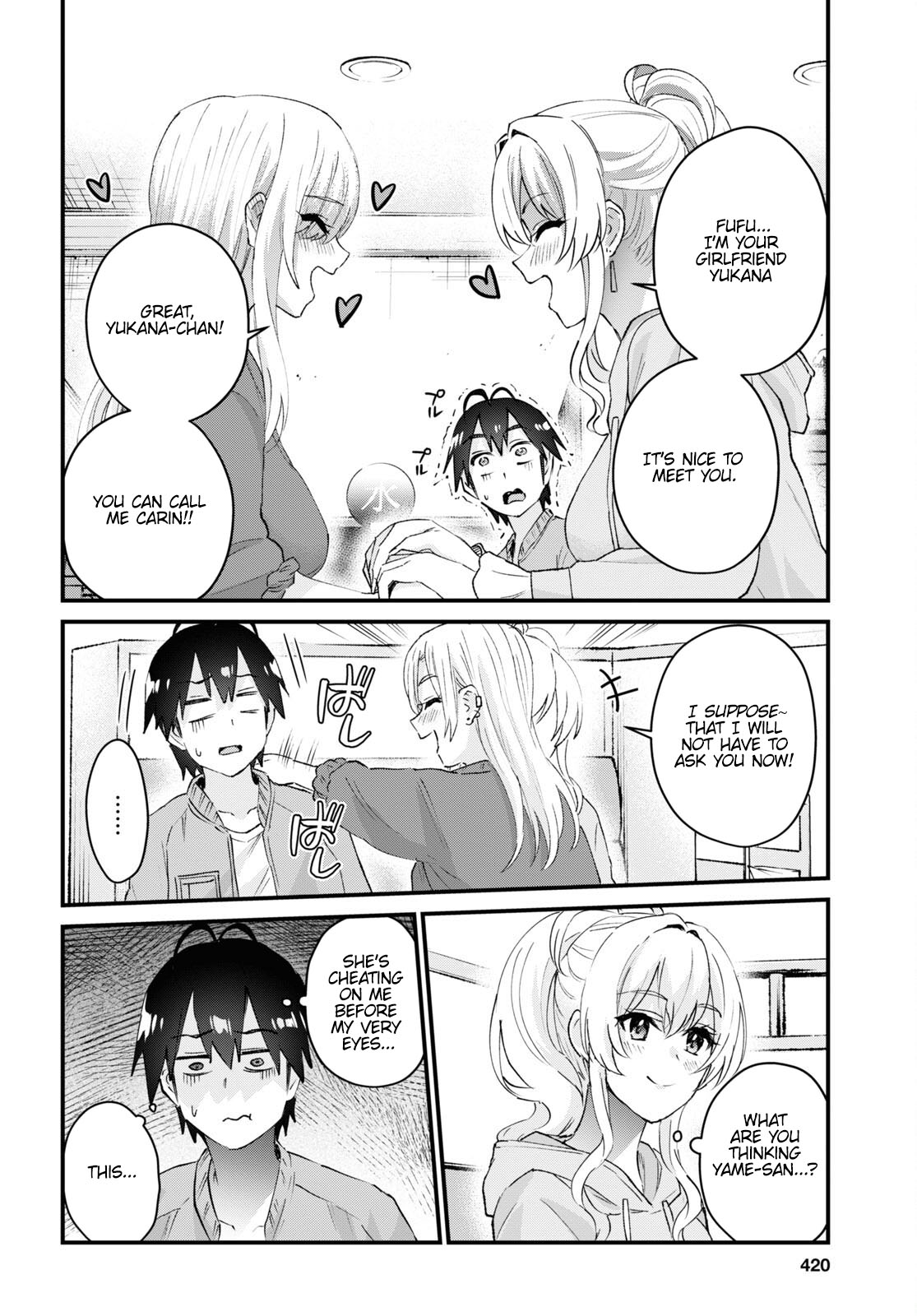 Hajimete no Gal Chapter 142 page 11 - Chapter 142: The First Two-Timing