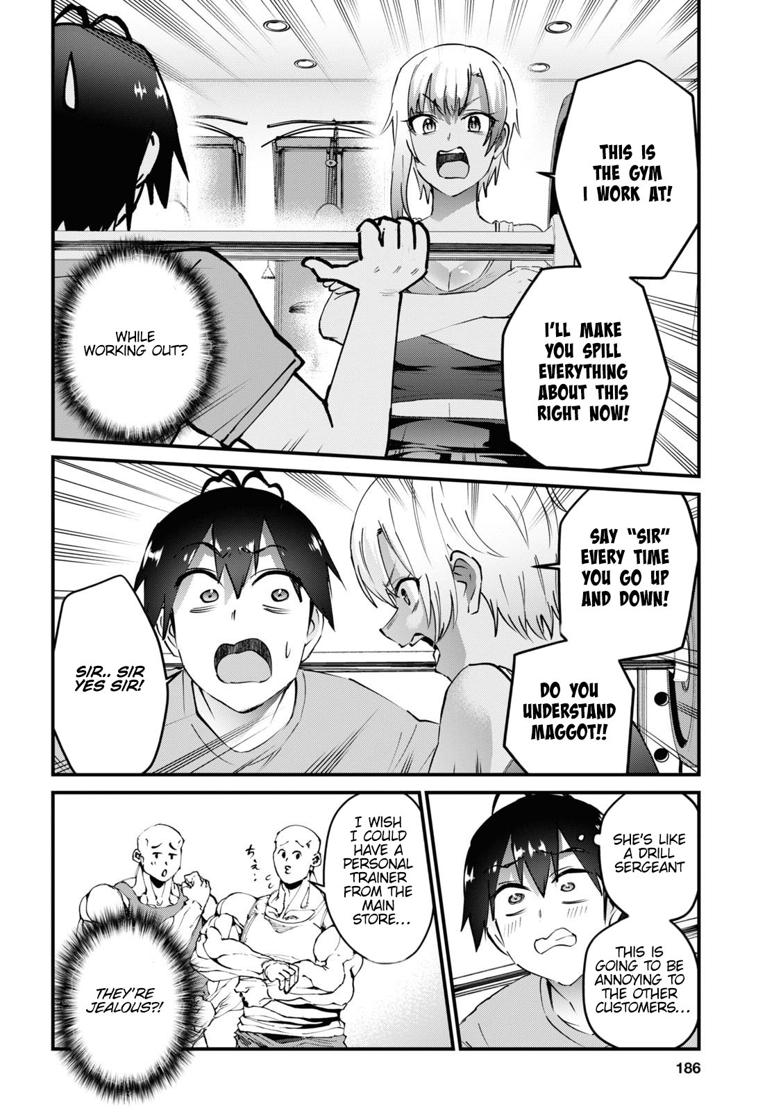 Hajimete no Gal Chapter 144 page 8 - Chapter 144: My First Time Working Out