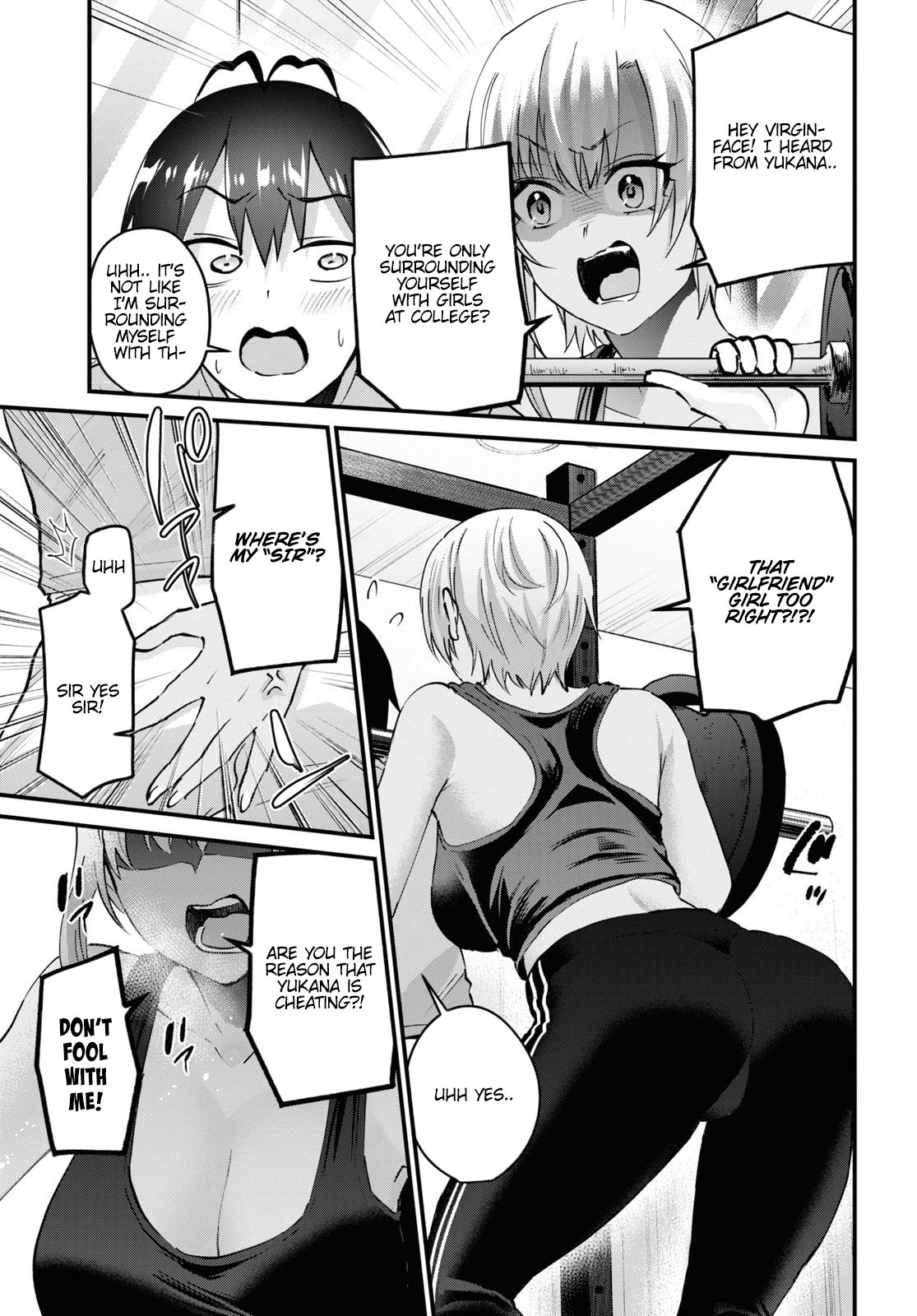 Hajimete no Gal Chapter 144 page 9 - Chapter 144: My First Time Working Out