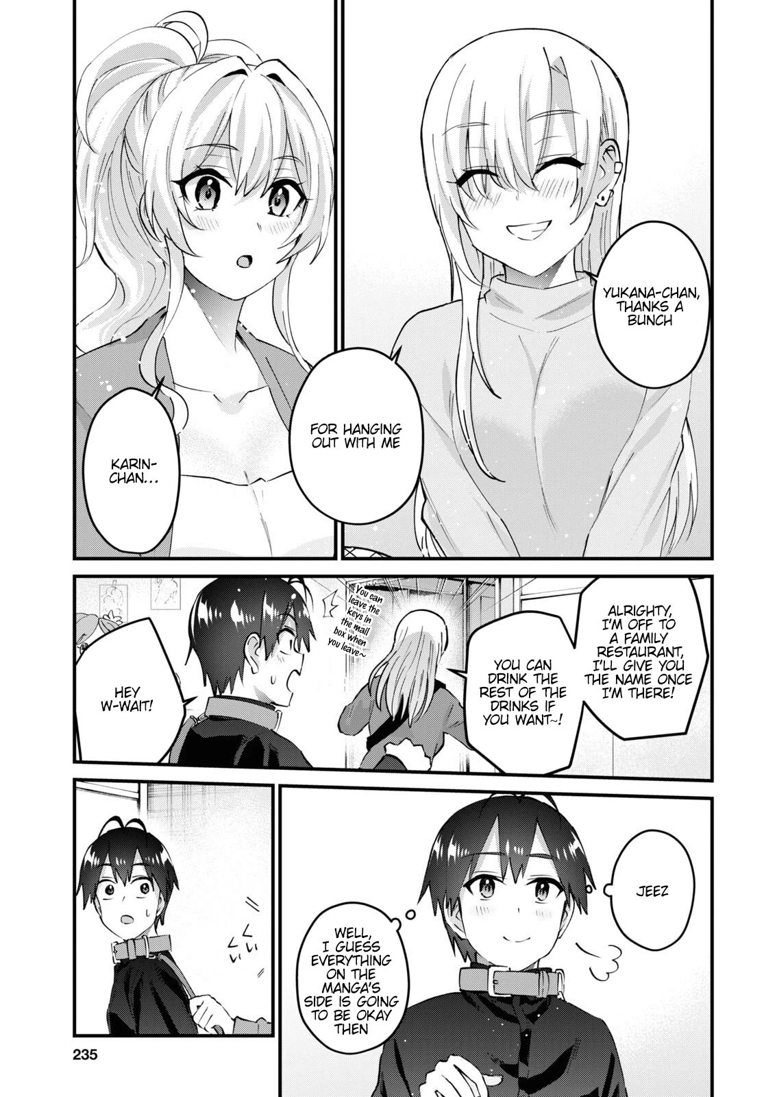 Hajimete no Gal Chapter 145 page 16 - Chapter 145: The First Fluffy Time