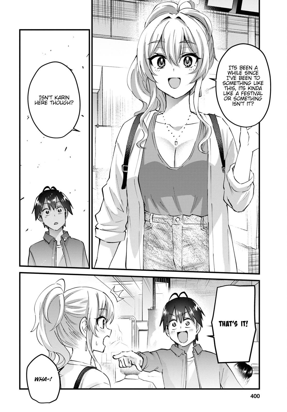 Hajimete no Gal Chapter 147 page 15 - Chapter 147: Participating in my First Circle