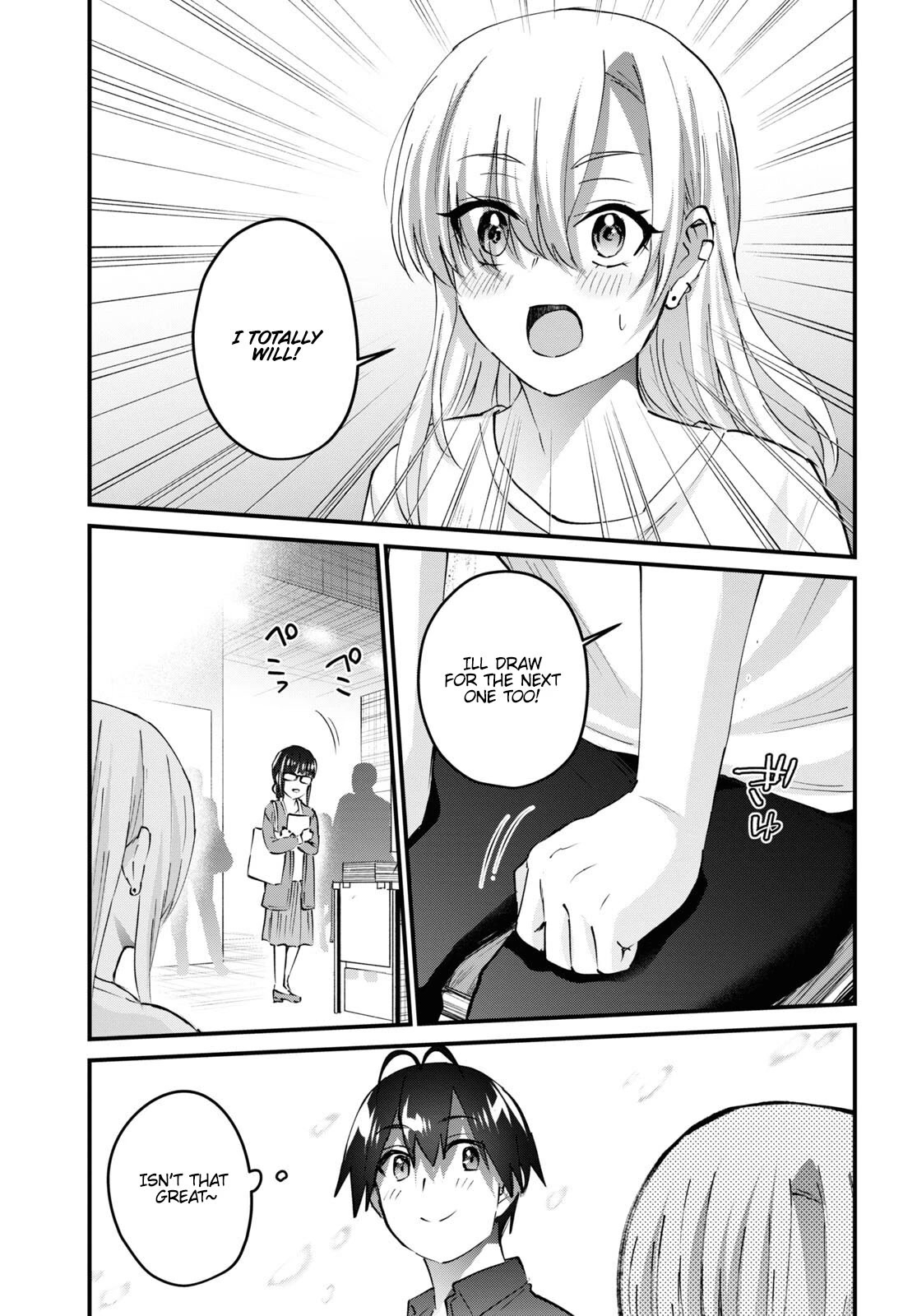 Hajimete no Gal Chapter 147 page 22 - Chapter 147: Participating in my First Circle