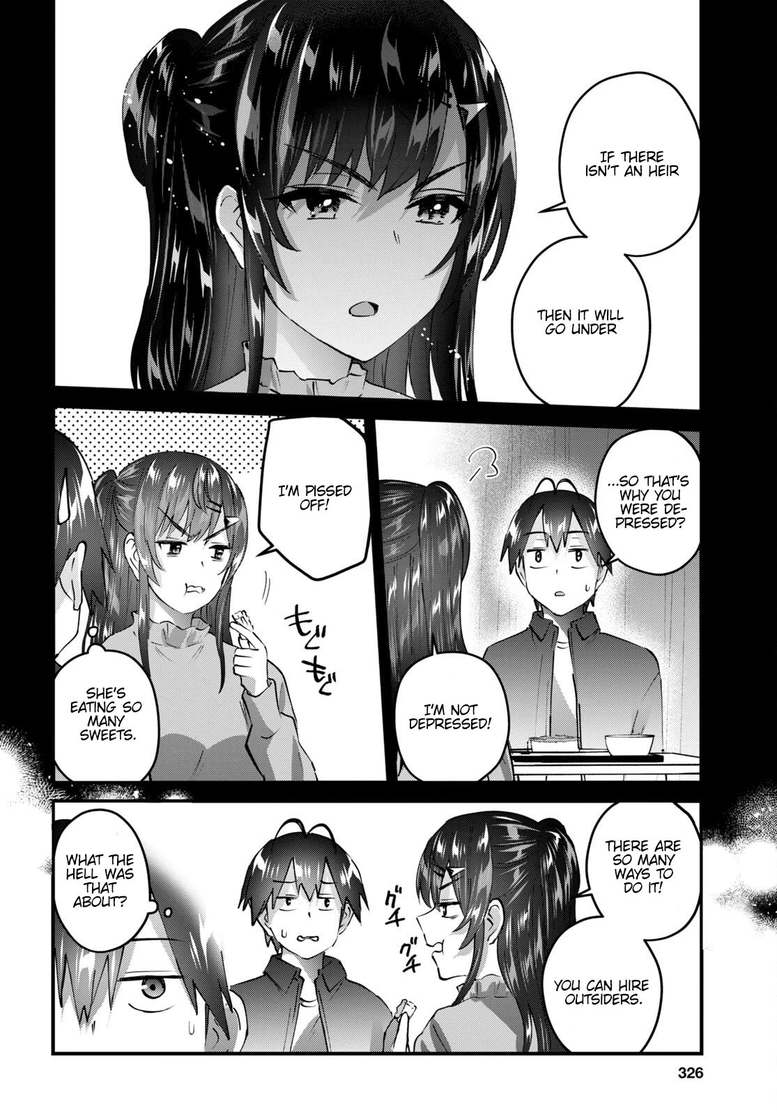 Hajimete no Gal Chapter 148 page 10 - Chapter 148: The First Heir