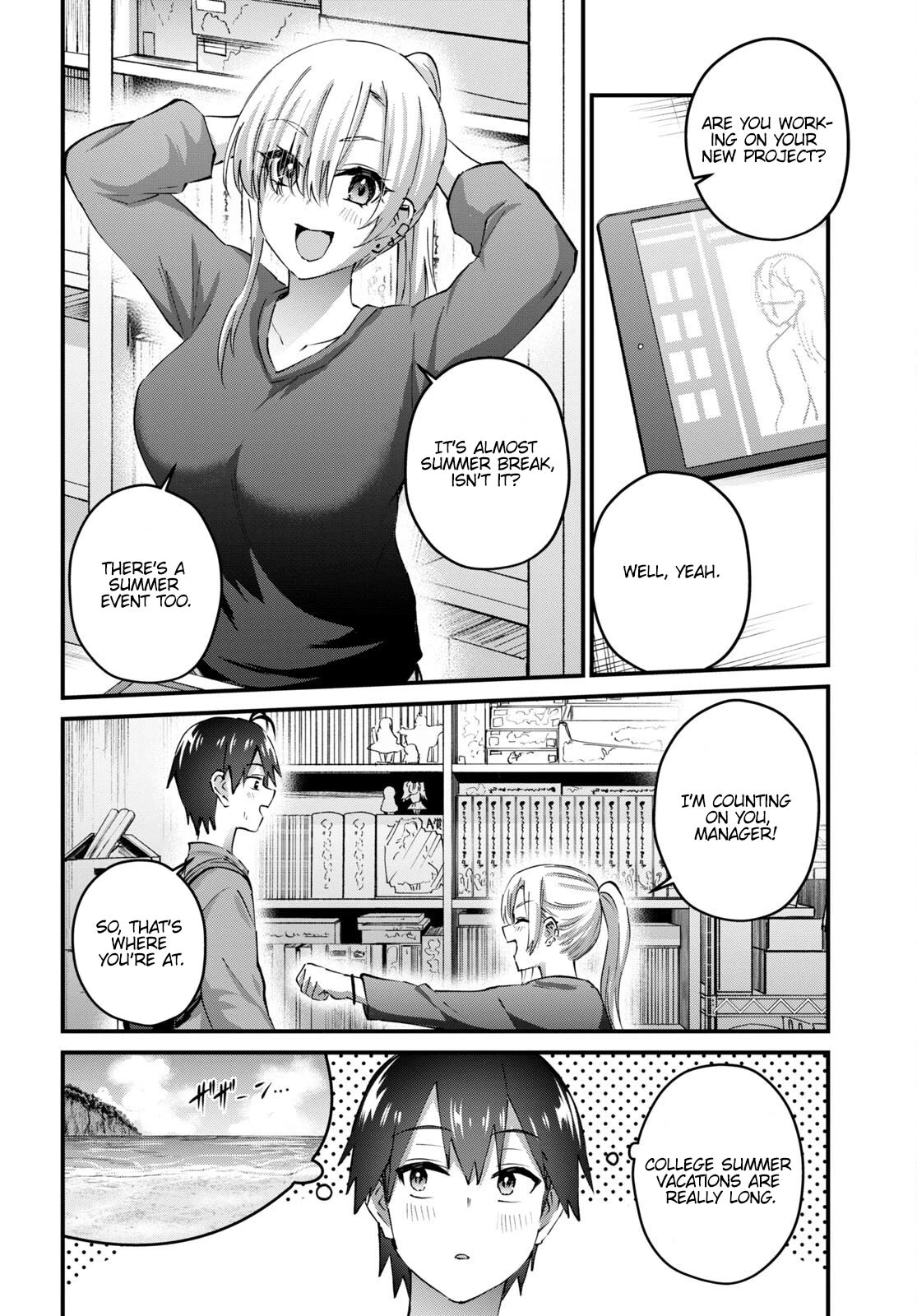 Hajimete no Gal Chapter 148 page 12 - Chapter 148: The First Heir