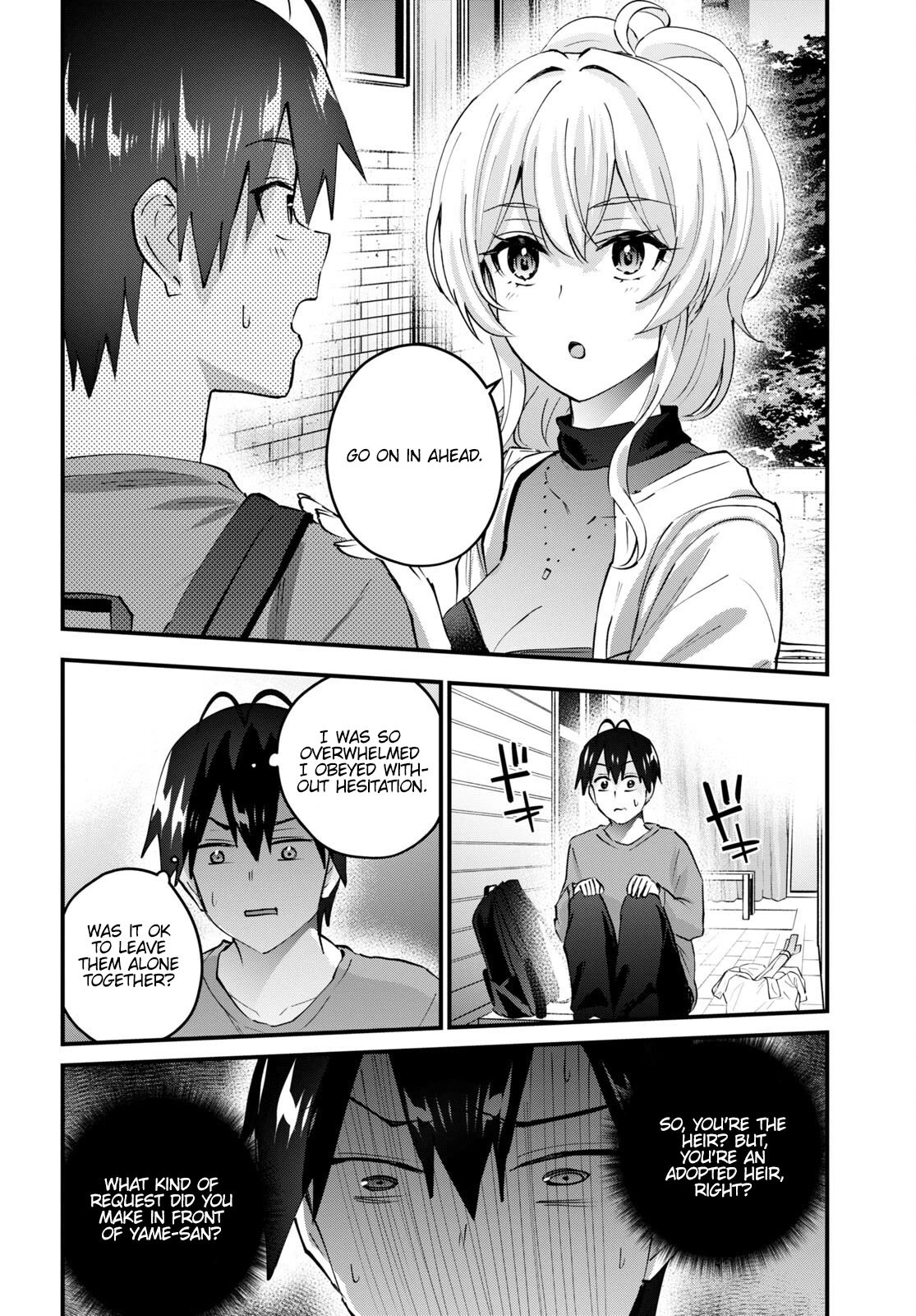 Hajimete no Gal Chapter 148 page 20 - Chapter 148: The First Heir