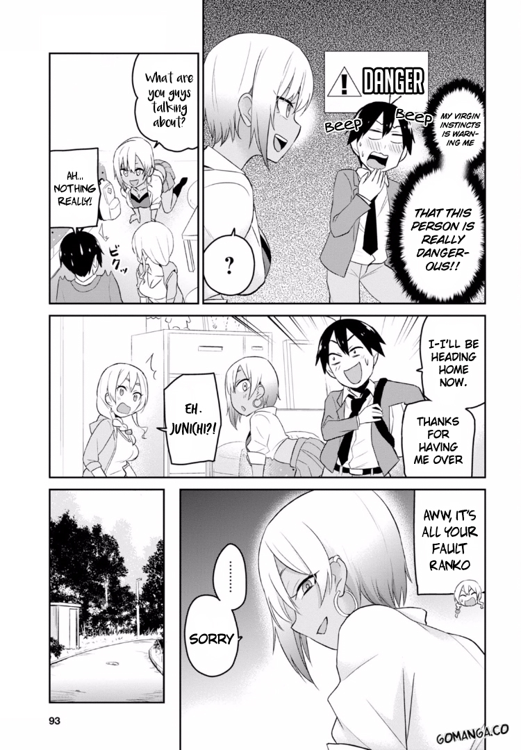 Hajimete no Gal Chapter 15 page 9 - Chapter 15: The First Tanned Girl