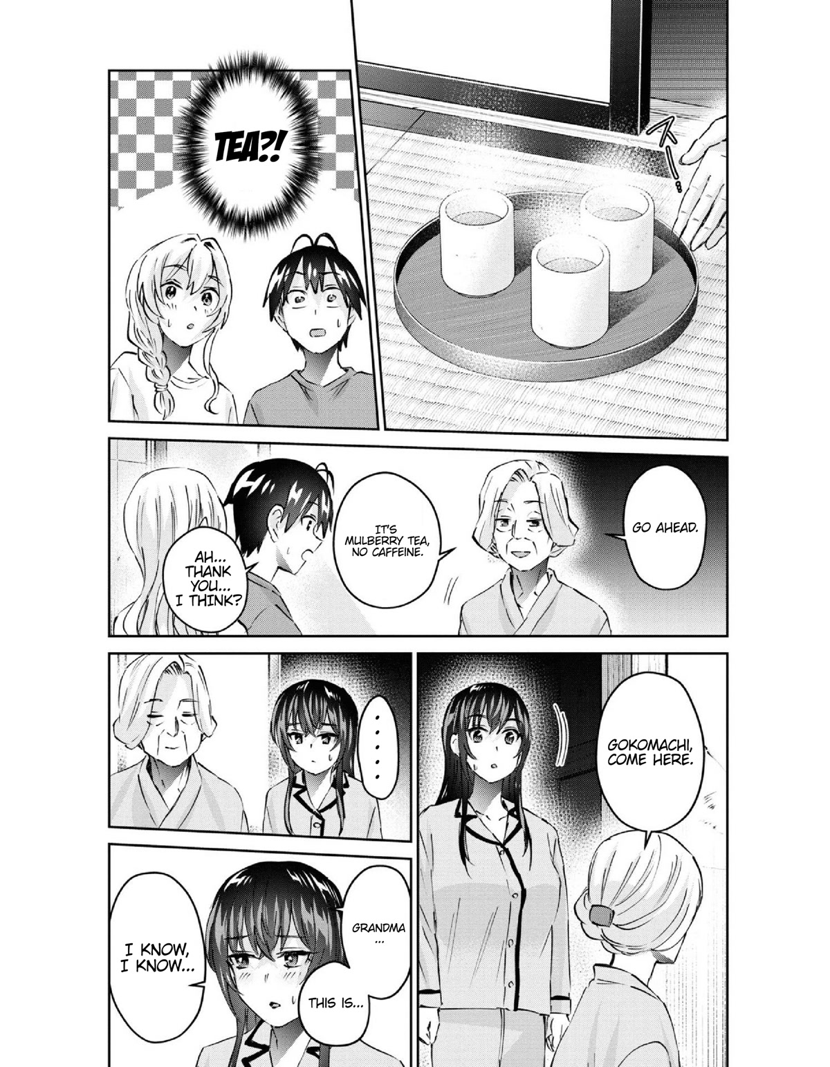 Hajimete no Gal Chapter 154 page 13 - Chapter 154: My First Time Under a Futon