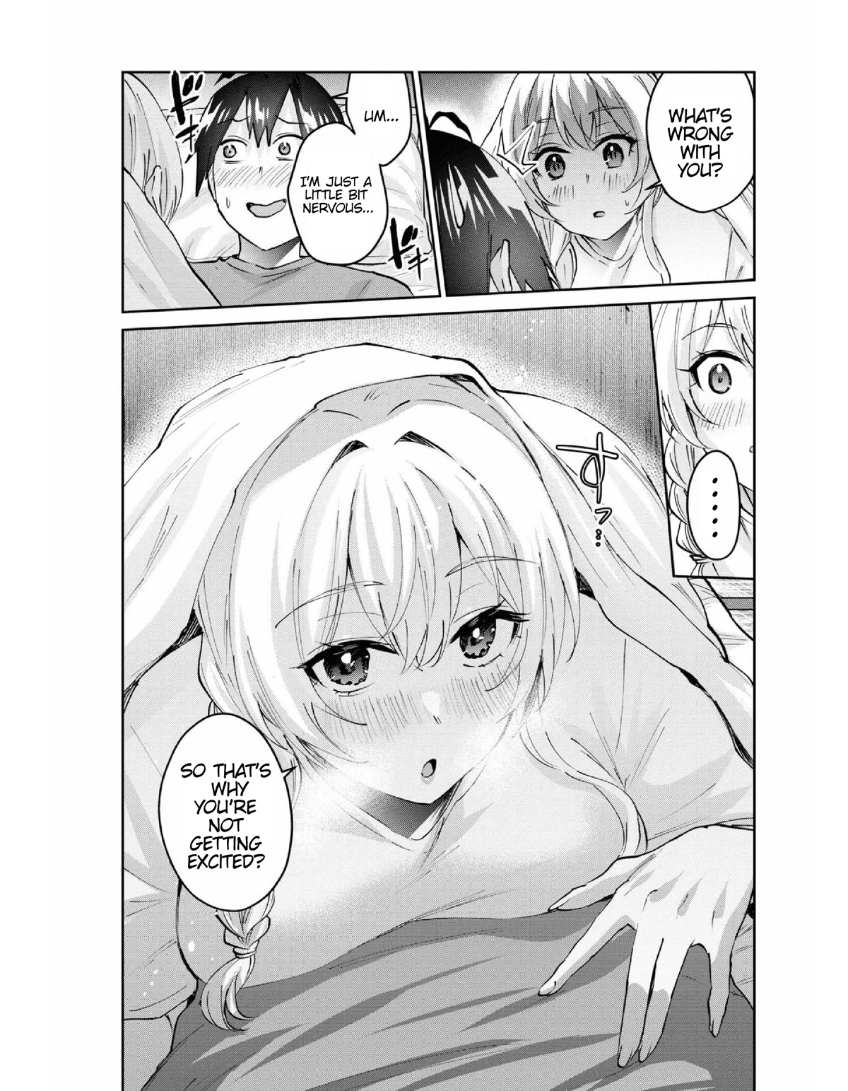 Hajimete no Gal Chapter 154 page 4 - Chapter 154: My First Time Under a Futon