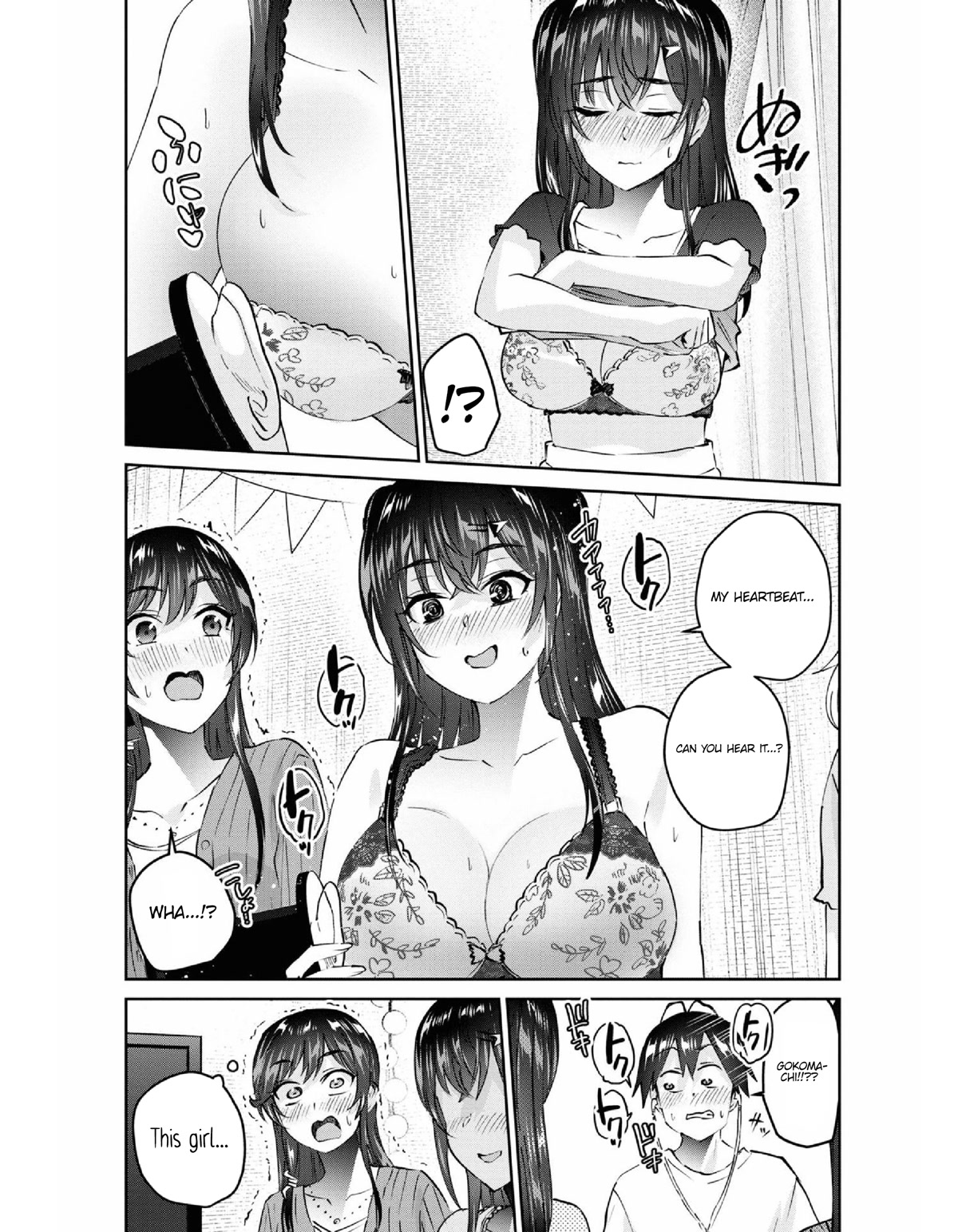 Hajimete no Gal Chapter 156 page 11 - Chapter 156: My first ASMR