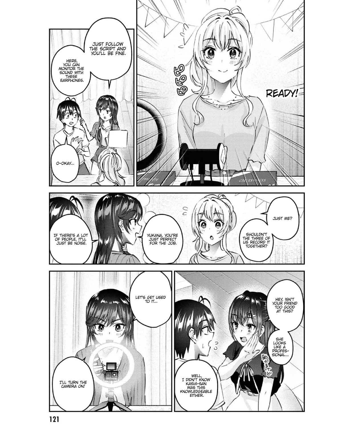 Hajimete no Gal Chapter 156 page 4 - Chapter 156: My first ASMR