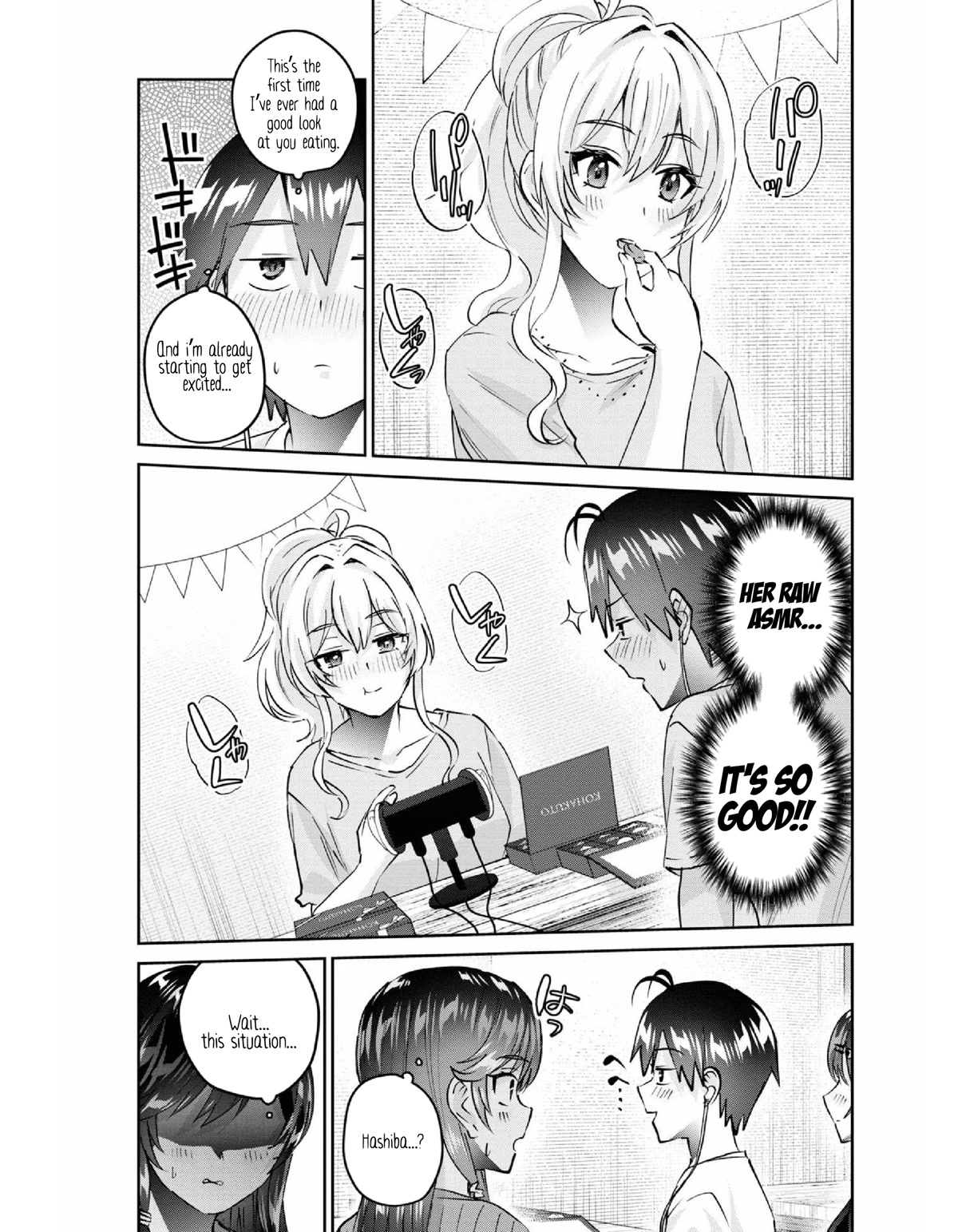 Hajimete no Gal Chapter 156 page 6 - Chapter 156: My first ASMR