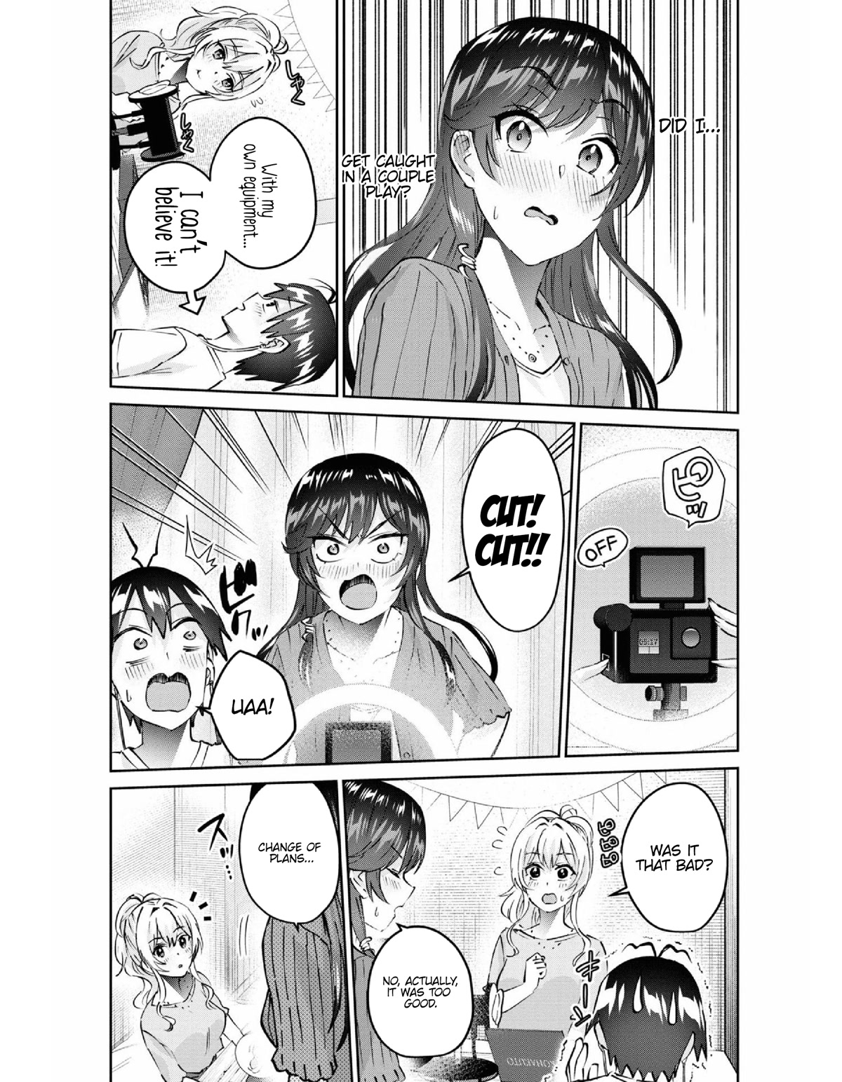 Hajimete no Gal Chapter 156 page 7 - Chapter 156: My first ASMR