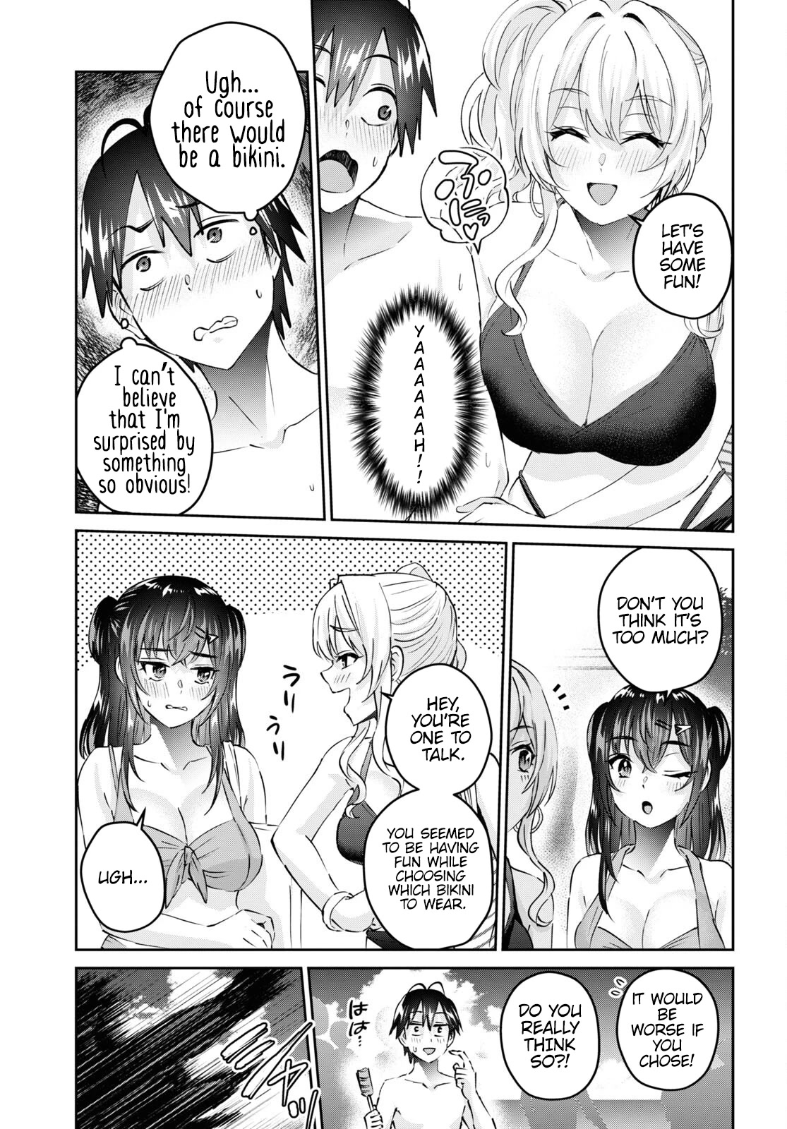 Hajimete no Gal Chapter 158 page 8 - Chapter 158: My first flash