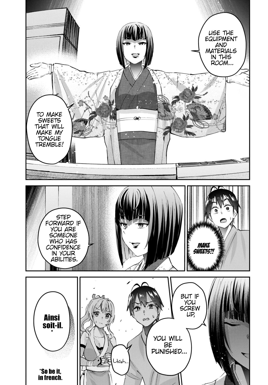 Hajimete no Gal Chapter 163 page 8 - Chapter 163: My First Challenger