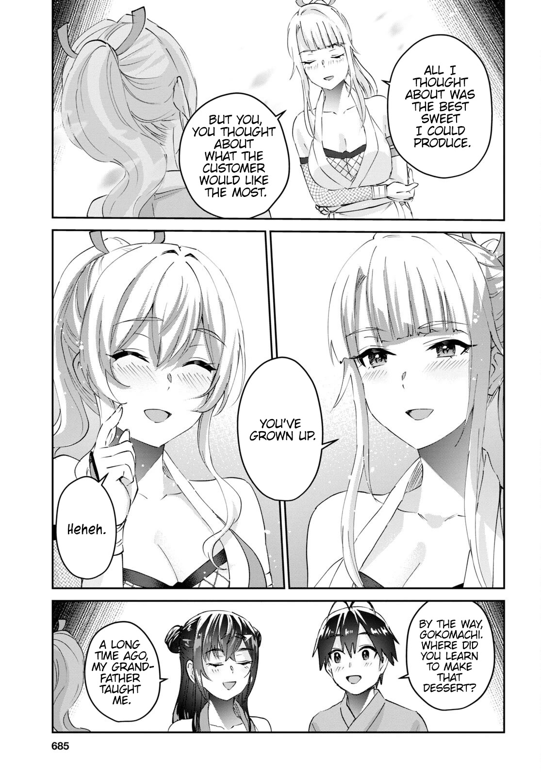 Hajimete no Gal Chapter 164 page 24 - Chapter 164: My First Flavor