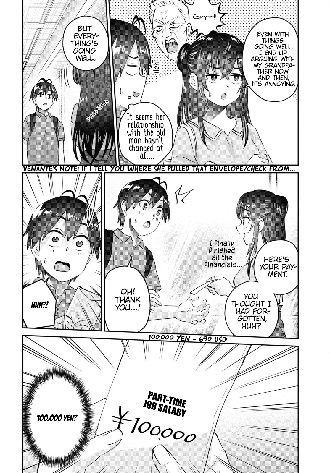 Hajimete no Gal Chapter 166 page 4 - Chapter 166: My First Part-time Job