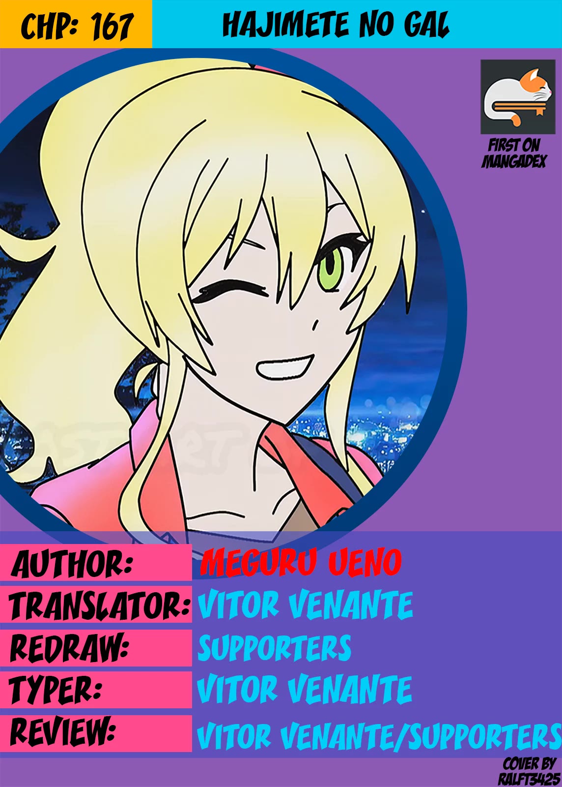 Hajimete no Gal Chapter 167 page 1 - Chapter 167: My First Photo Shoot