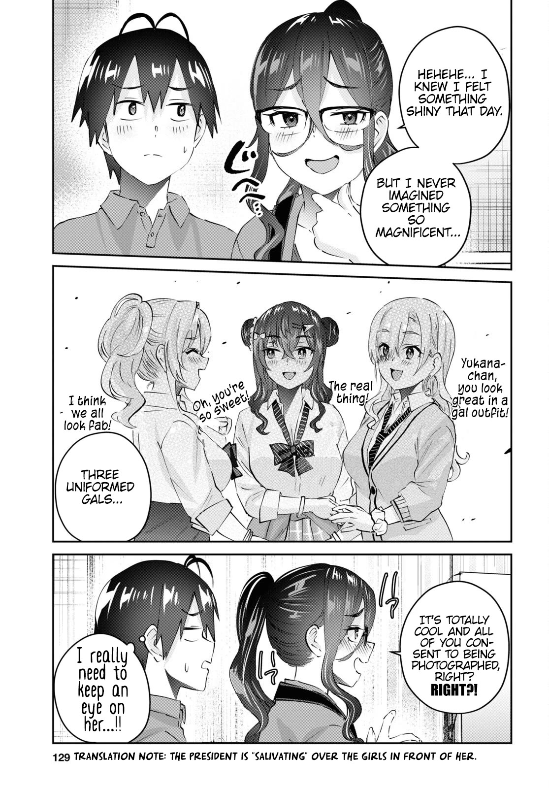 Hajimete no Gal Chapter 167 page 6 - Chapter 167: My First Photo Shoot