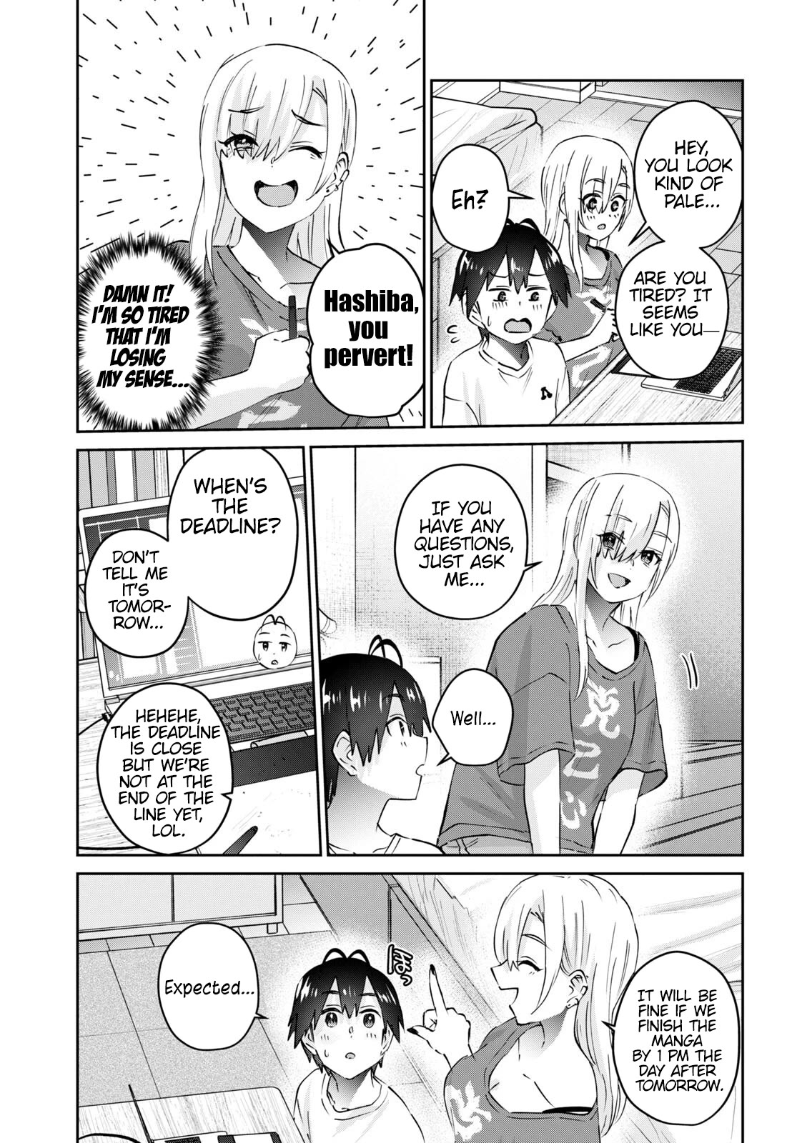 Hajimete no Gal Chapter 168 page 8 - Chapter 168: My First Time Helping