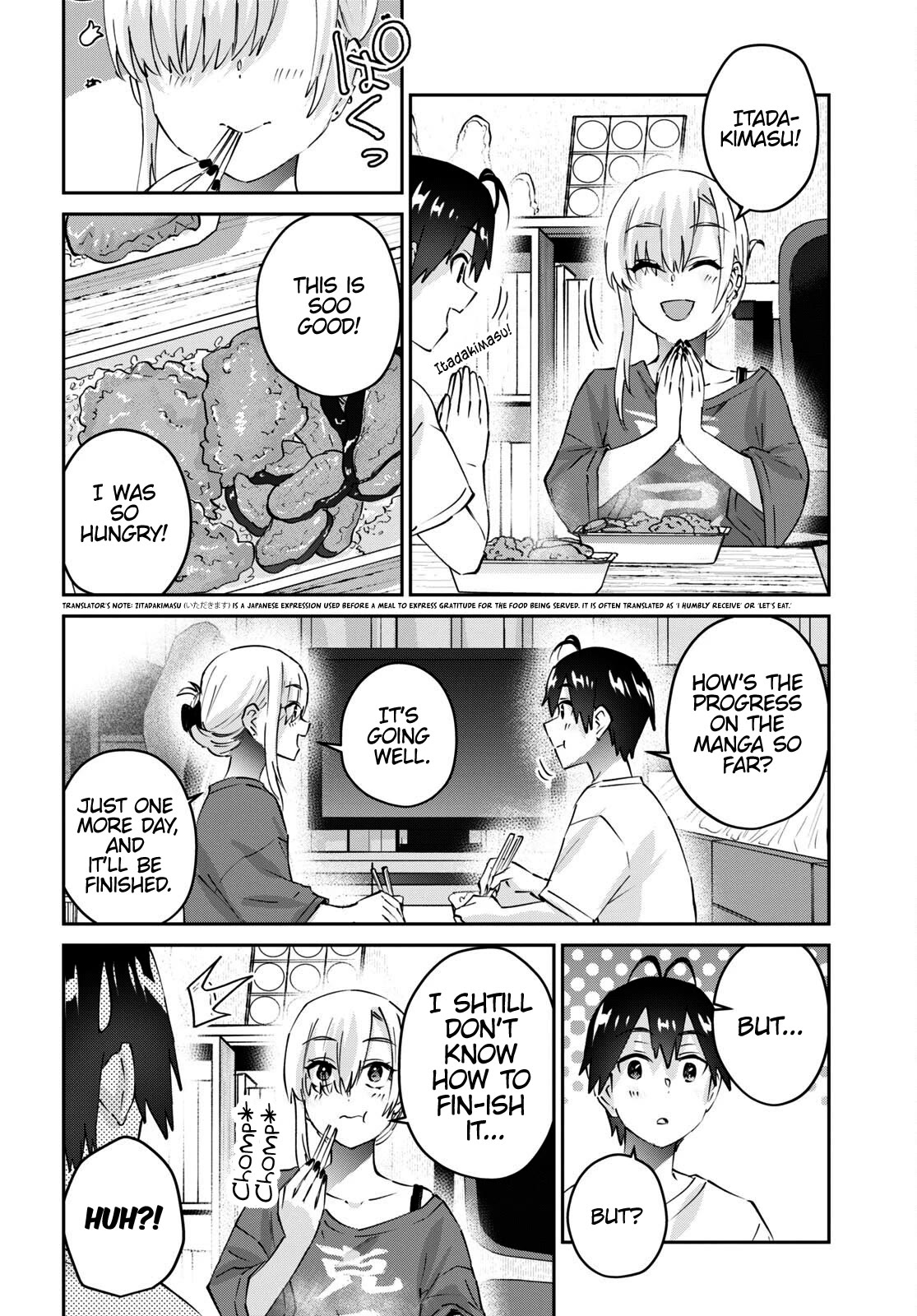 Hajimete no Gal Chapter 169 page 7 - Chapter 169: My First Feedback