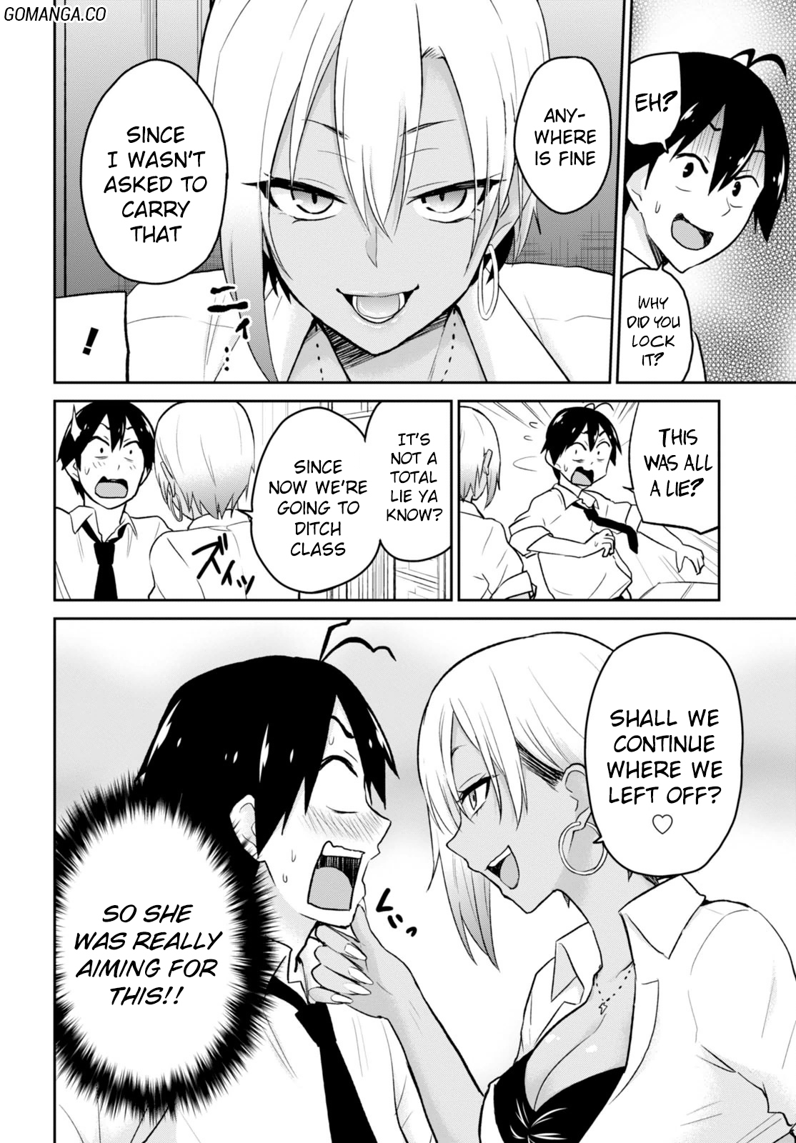 Hajimete no Gal Chapter 17 page 9 - Chapter 17: The First Locked Room