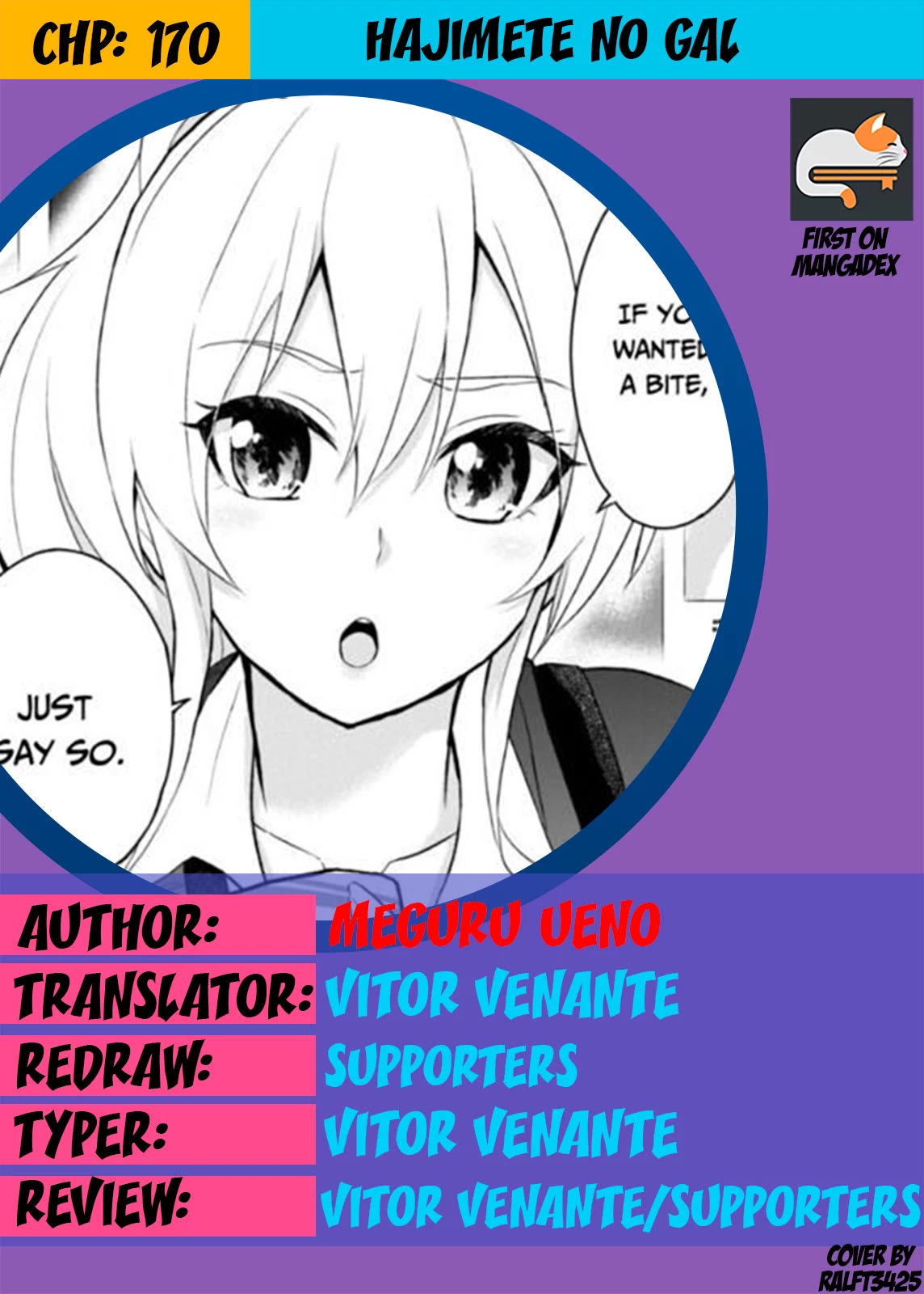 Hajimete no Gal Chapter 170 page 1 - Chapter 170: My First Deadline