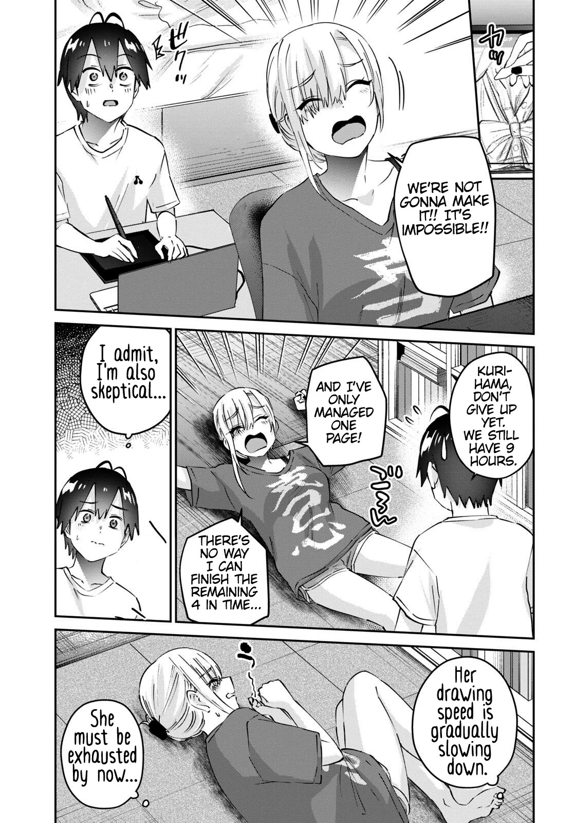 Hajimete no Gal Chapter 170 page 10 - Chapter 170: My First Deadline