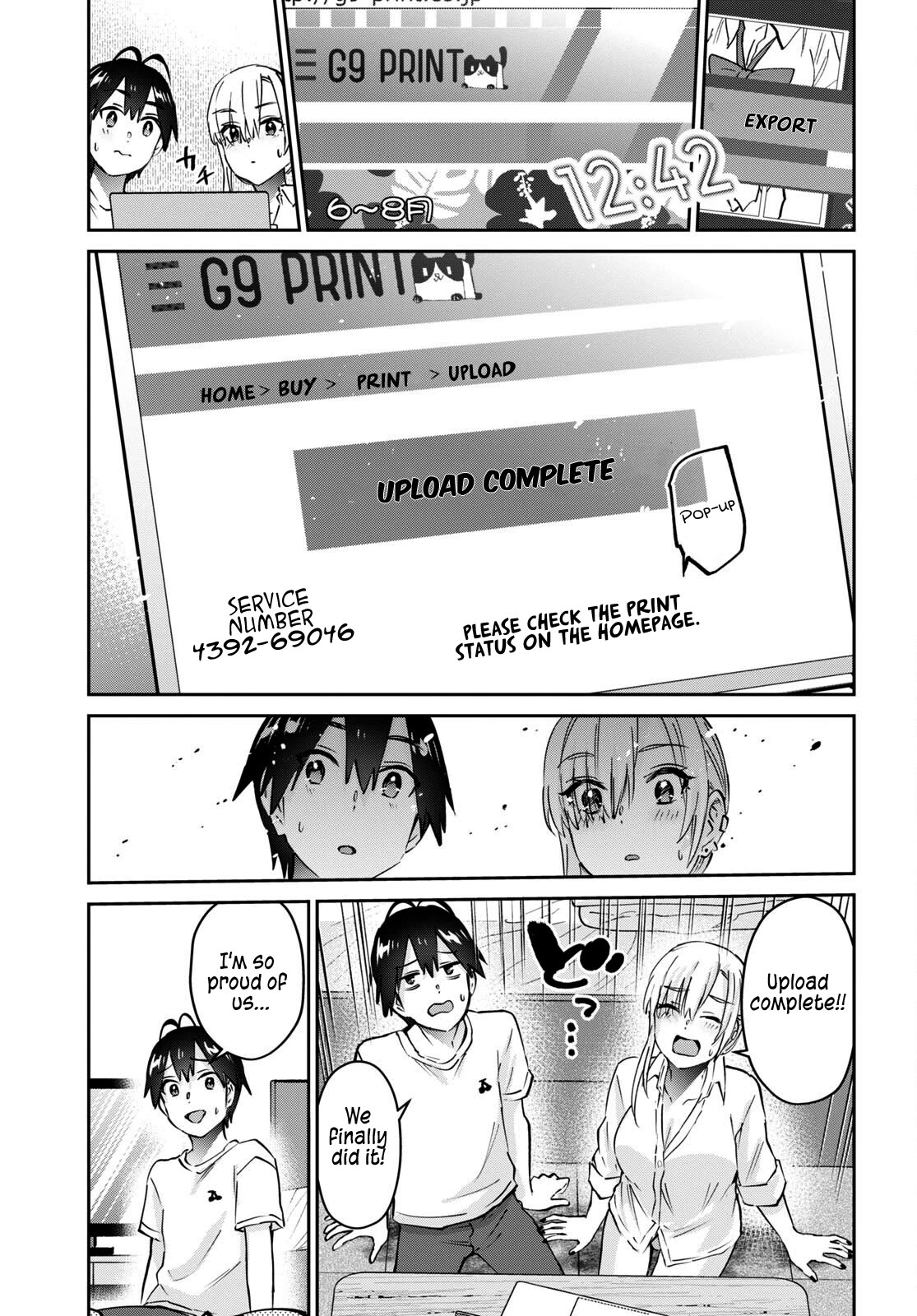 Hajimete no Gal Chapter 170 page 20 - Chapter 170: My First Deadline