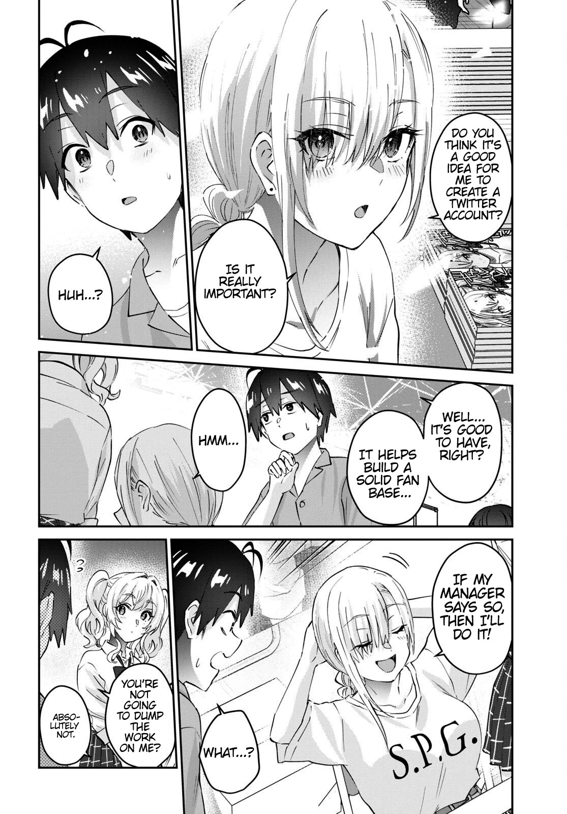 Hajimete no Gal Chapter 171 page 11 - Chapter 171: My First Release